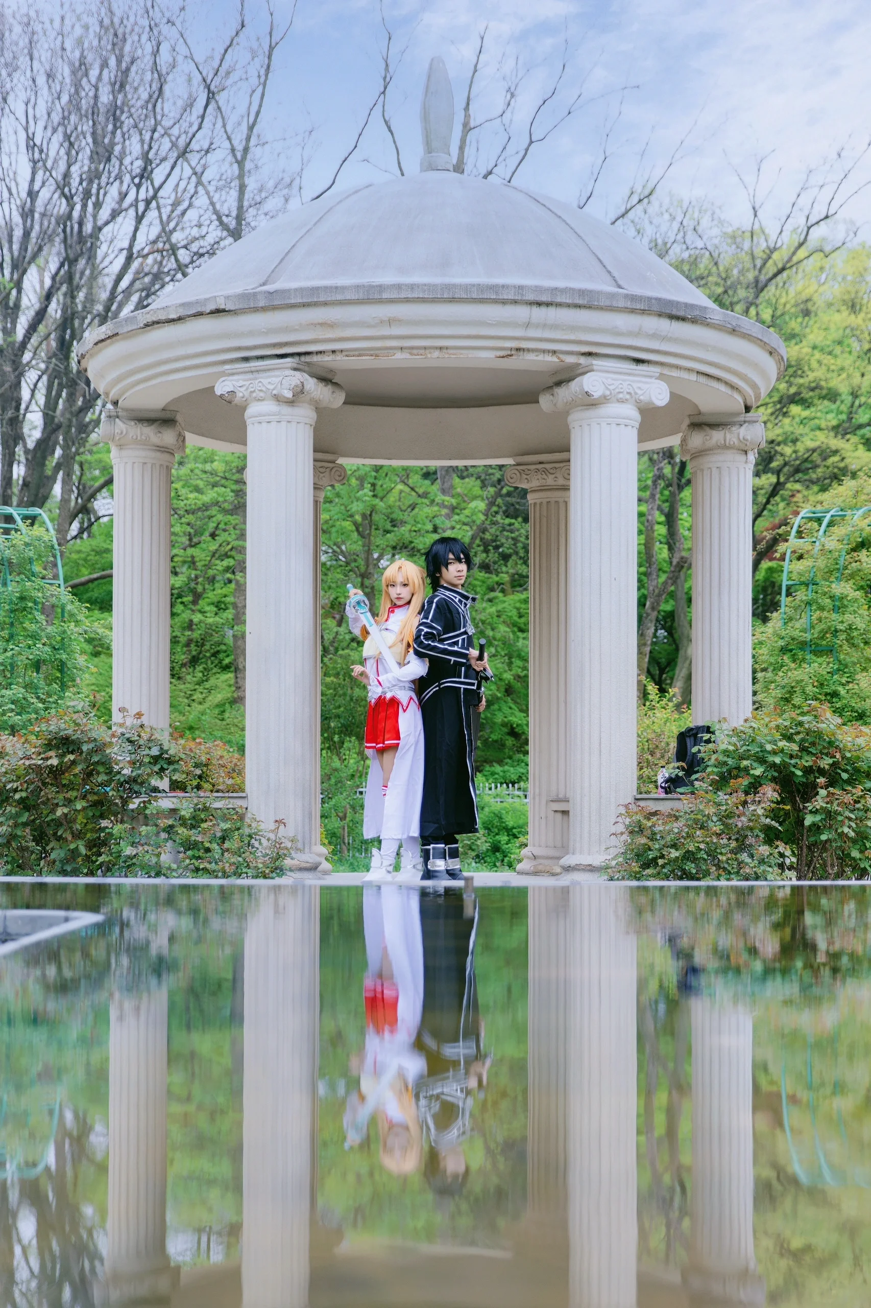 【亞絲娜cos】刀劍神域，經典搭配依然是永恆的回憶