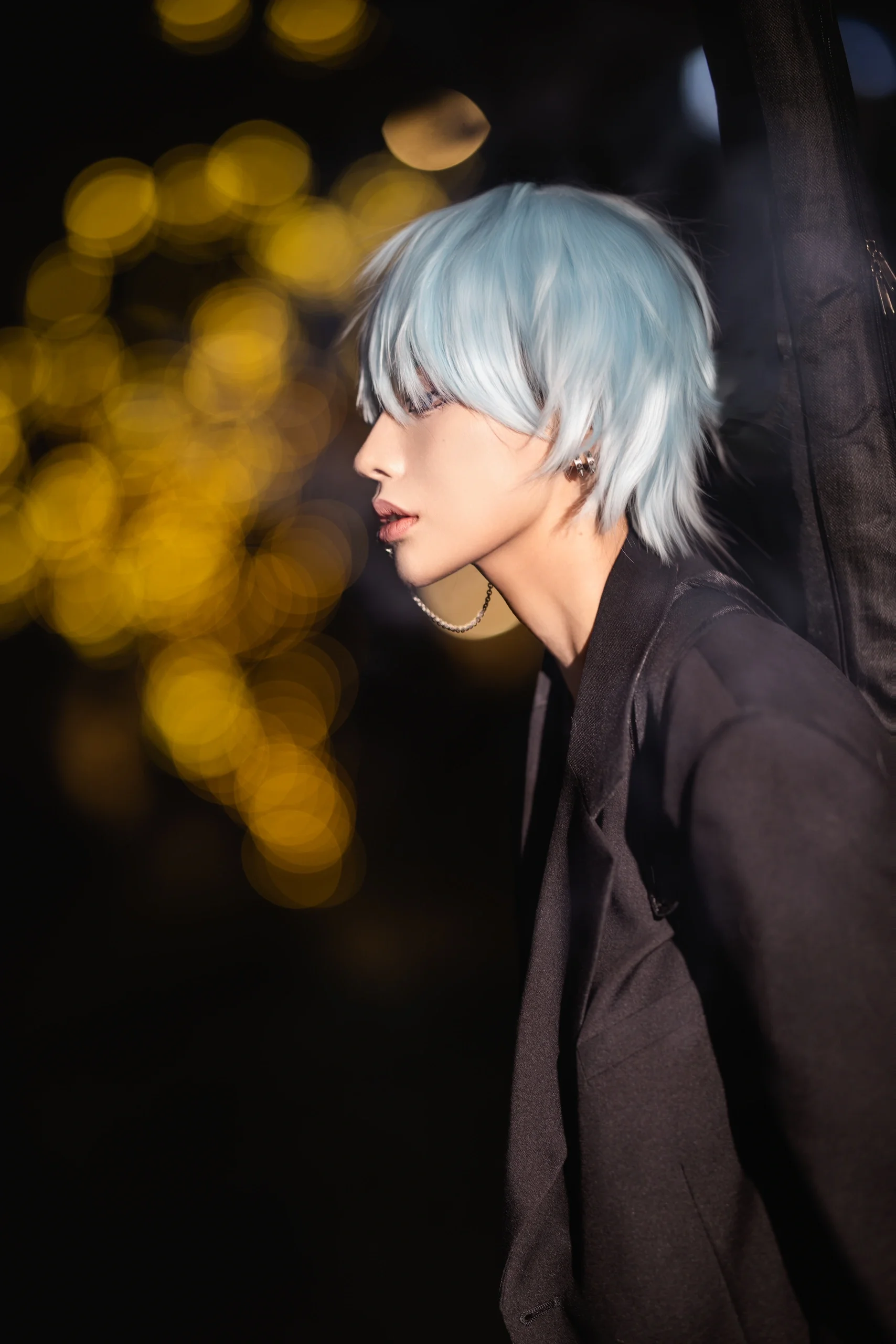 【蕾拉cos】NANA夜色下的神秘与优雅 - 第 7 张