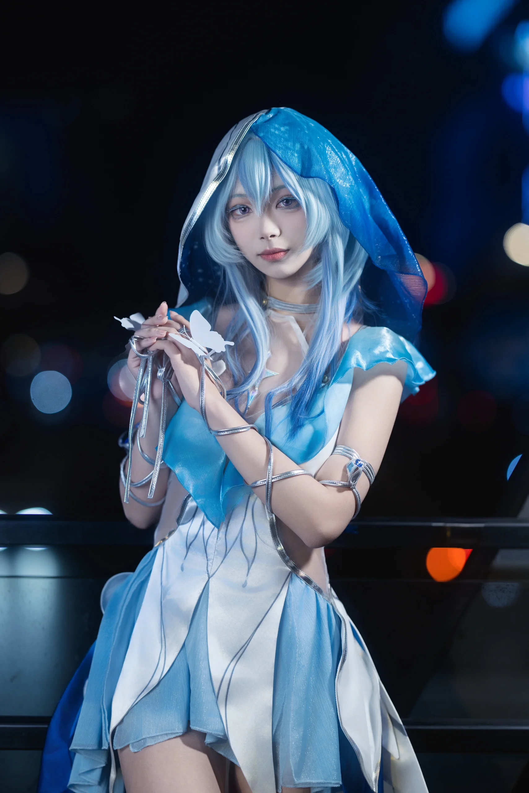 【守岸人cos】潮鸣夜色中的蝴蝶之约 - 第 4 张