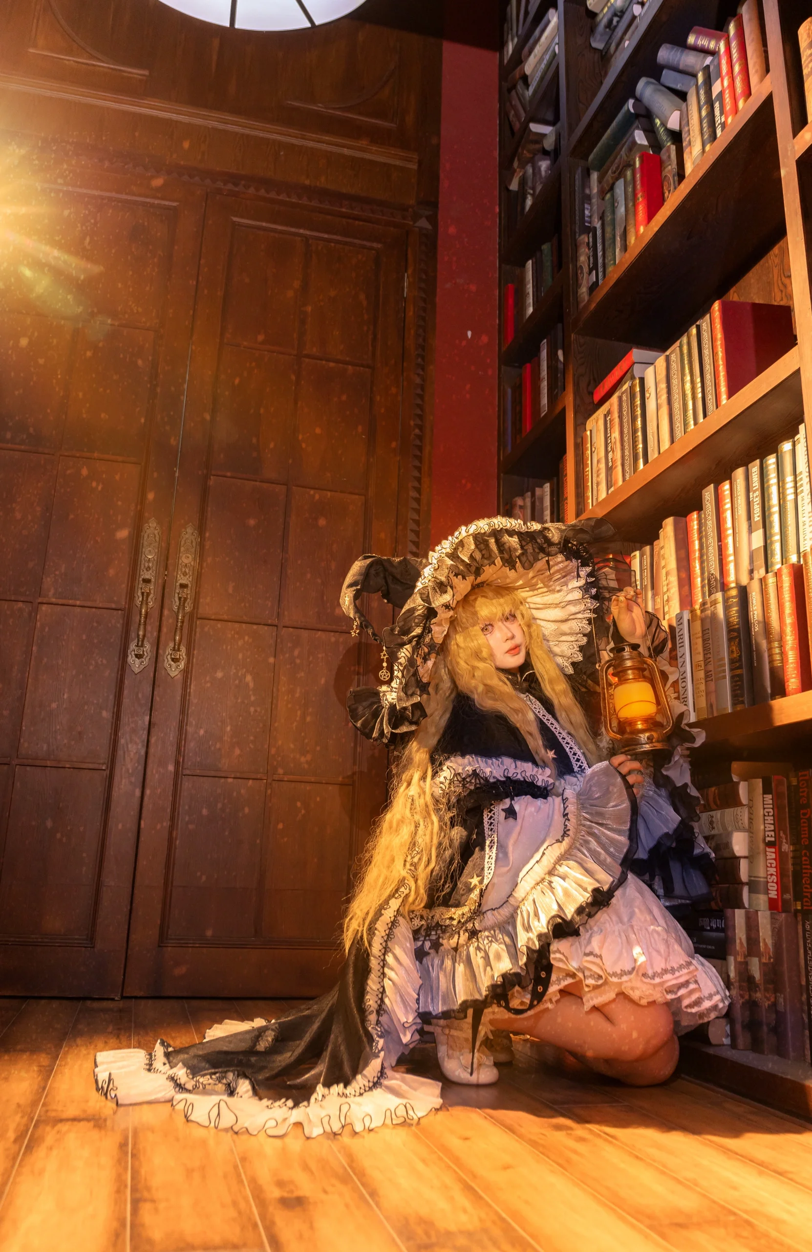 【雾雨魔理沙cos】东方project的魔法使，在书库里的借书日常 - 第 3 张