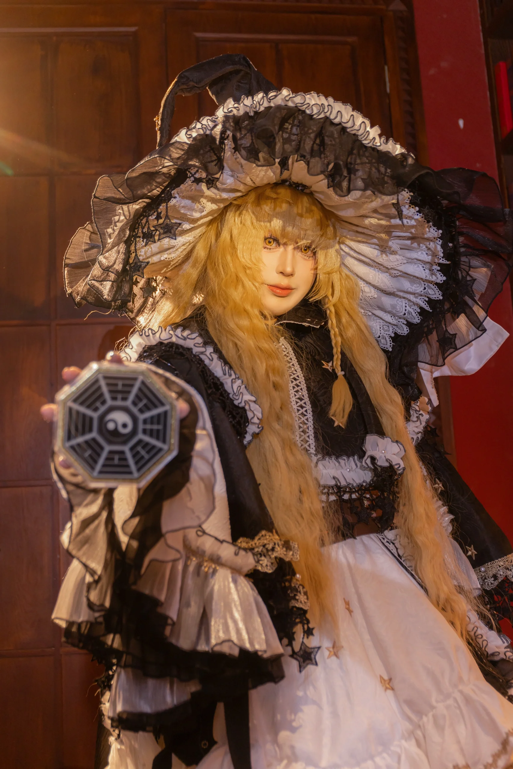 【雾雨魔理沙cos】东方project的魔法使，在书库里的借书日常 - 第 9 张