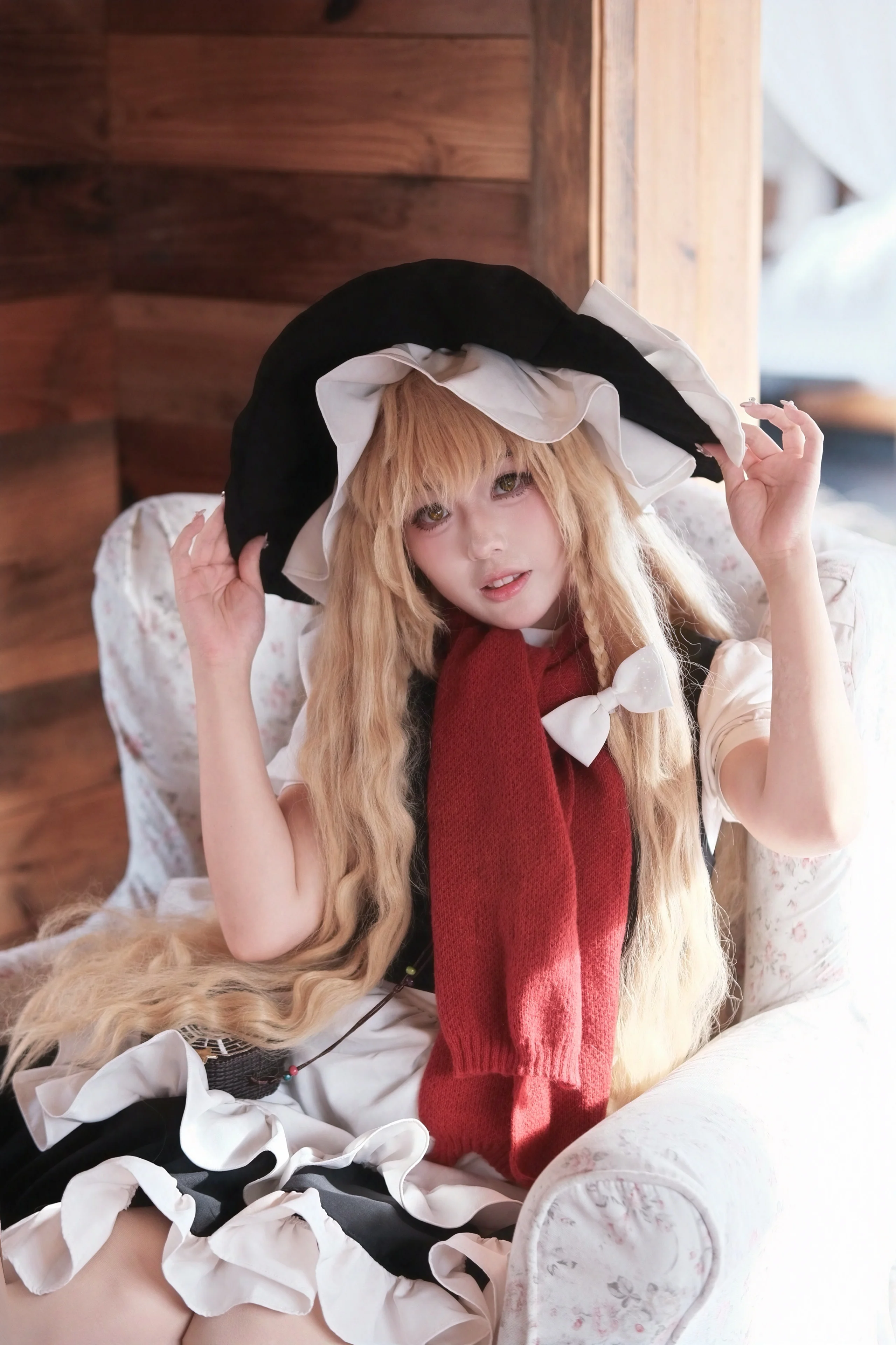 【雾雨魔理沙cos】南方的魔法使，在广州雪景里的冬日暖阳 - 第 3 张