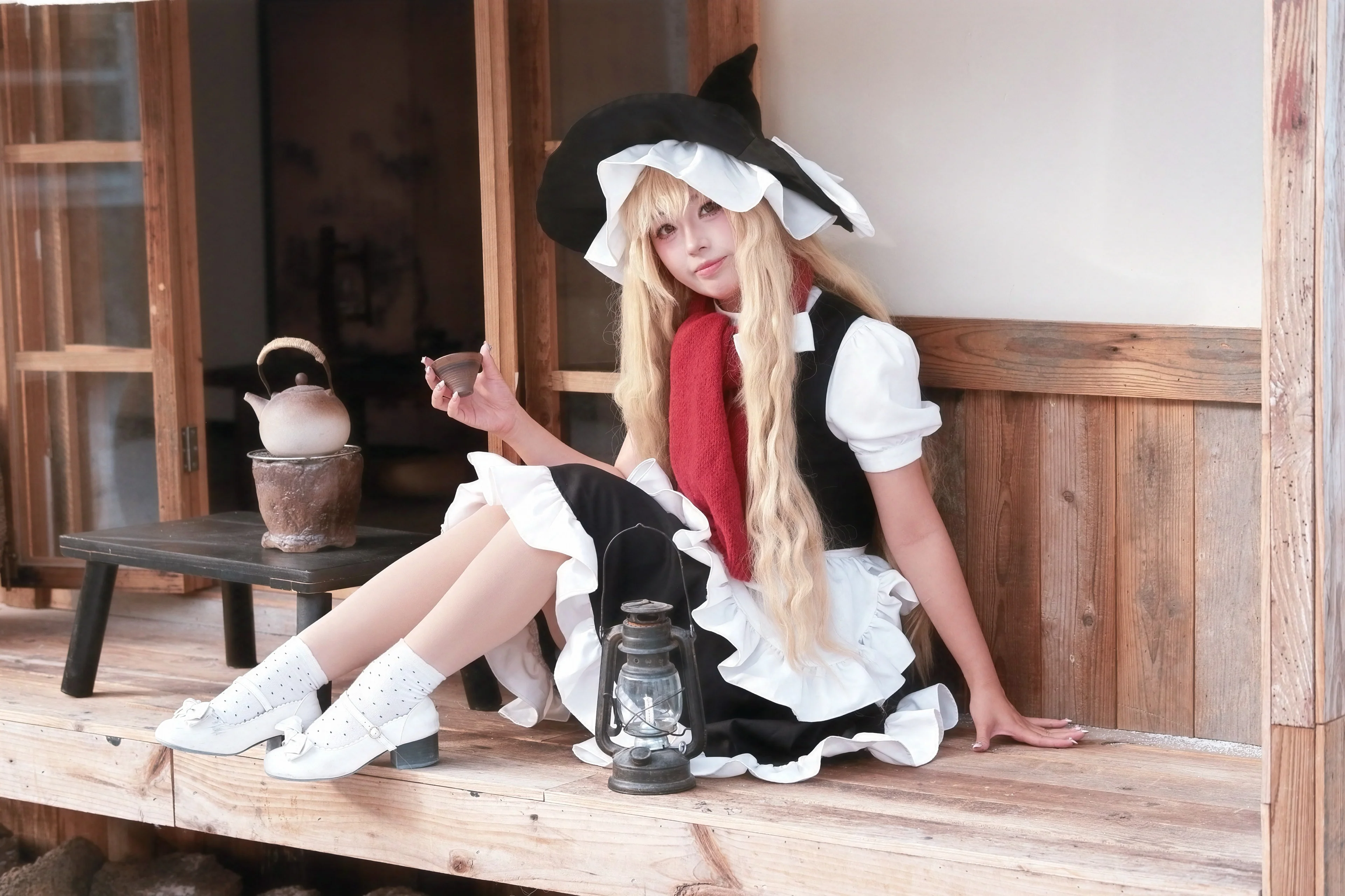 【雾雨魔理沙cos】南方的魔法使，在广州雪景里的冬日暖阳 - 第 8 张