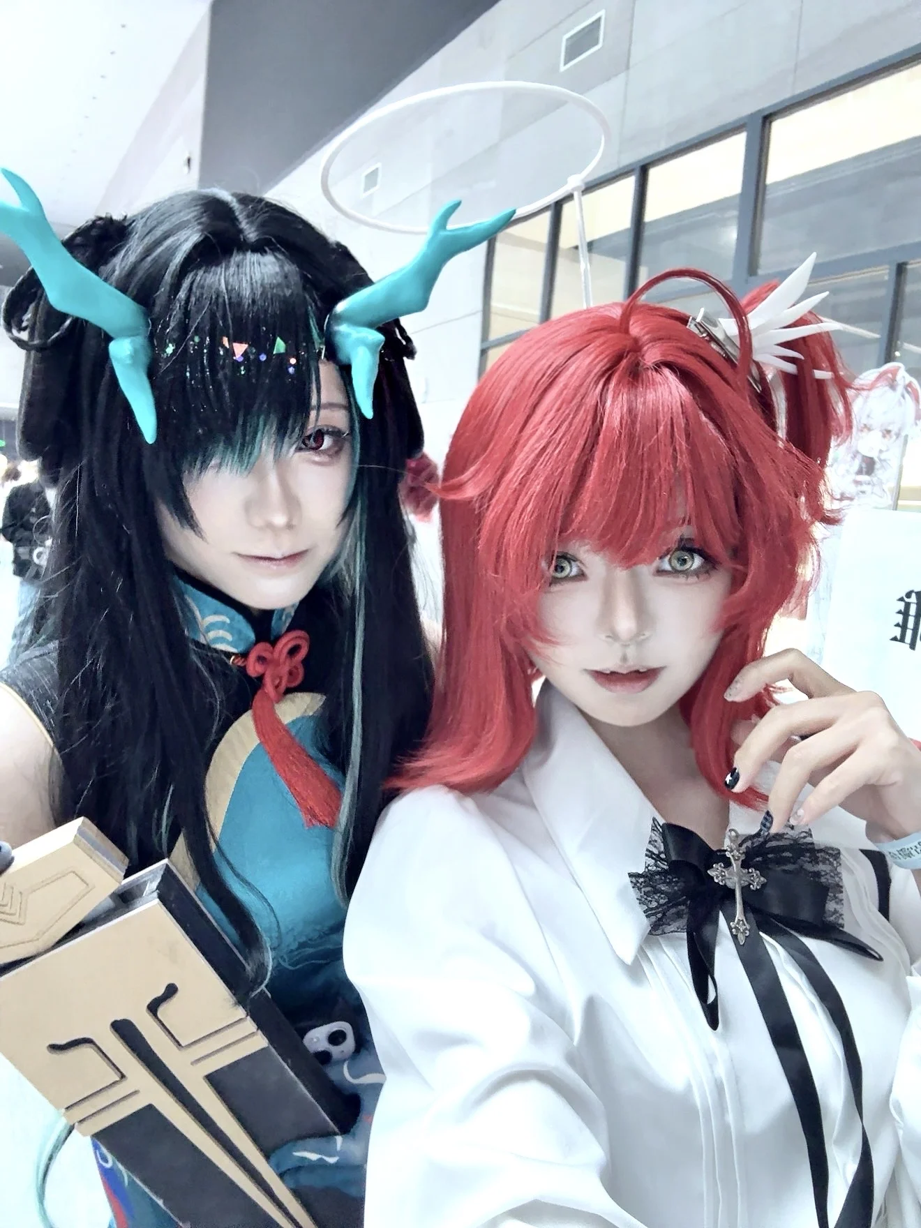 【能天使cos】西安321罗德岛舟o，开服搭子太快乐了 - 第 7 张