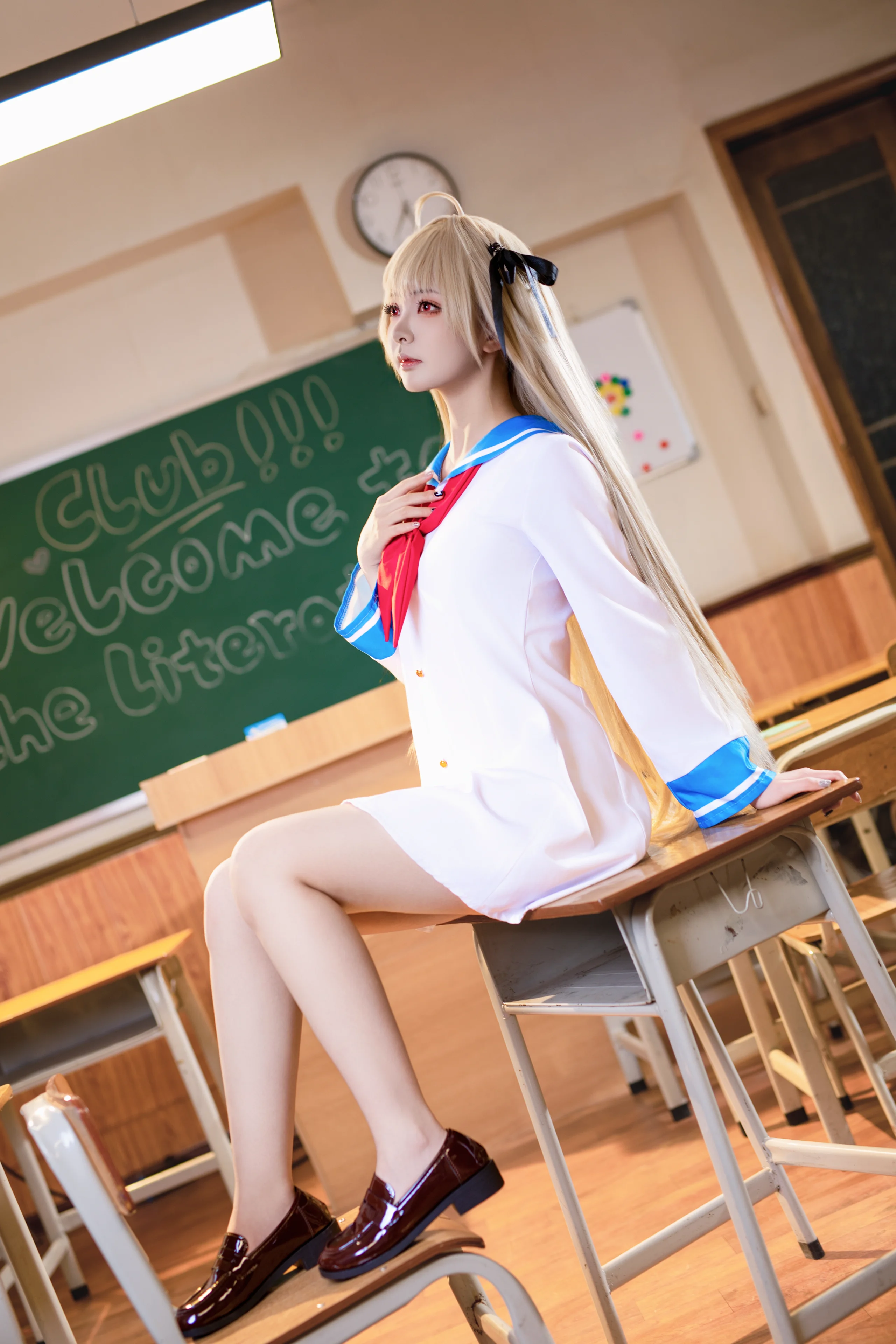 【亚托莉cos】ATRI之中，属于你的校园时光 - 第 3 张