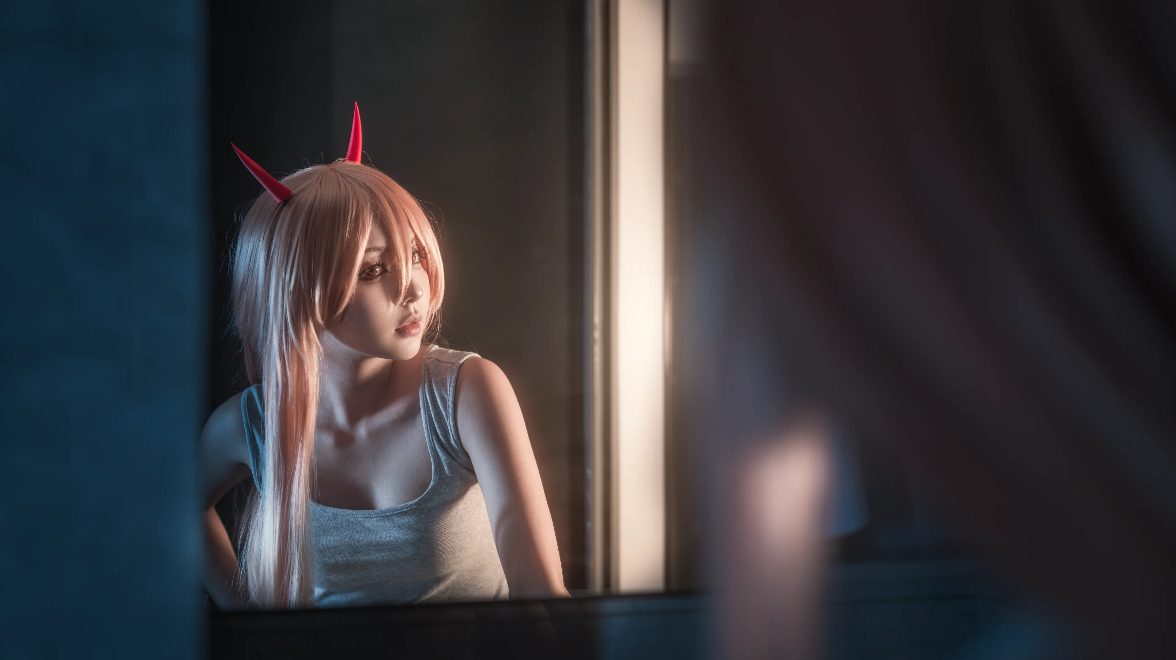 【帕瓦cos】宅家恶魔的慵懒日常，深夜里的随性碎片 - 第 8 张