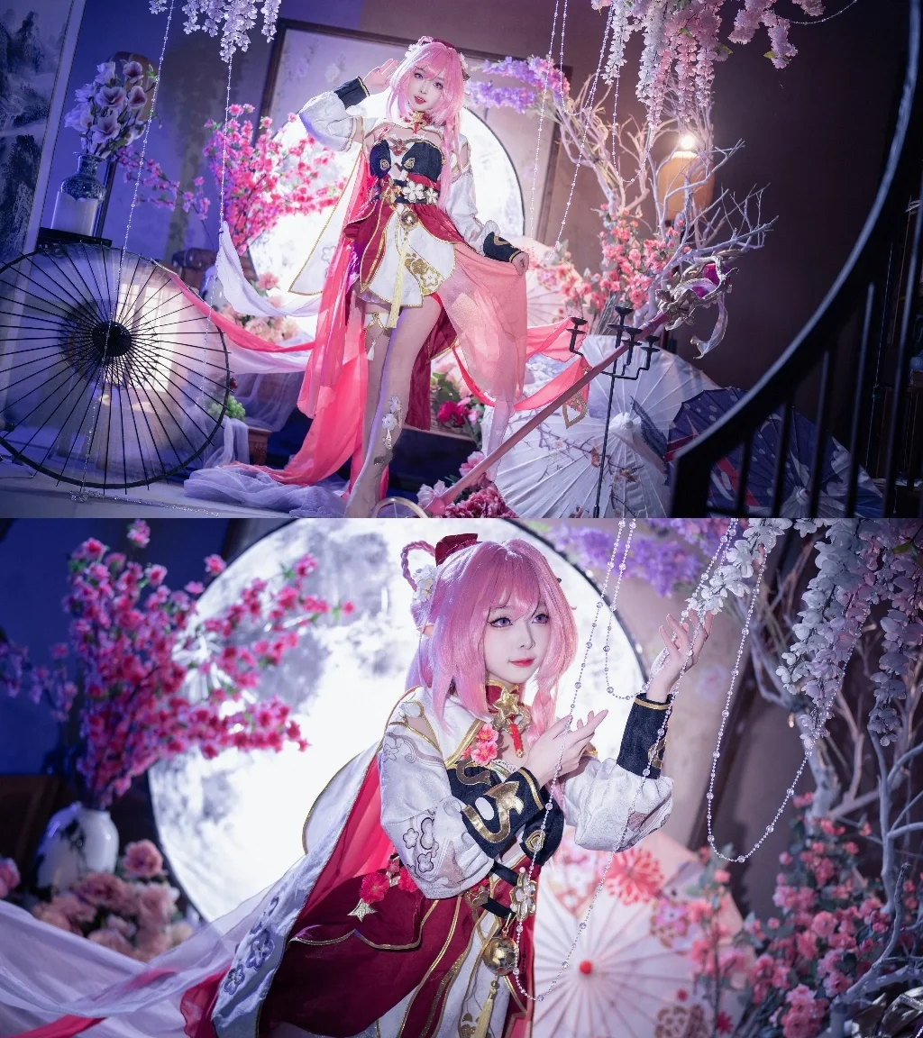 【爱莉希雅cos】崩坏3春好桃夭造型正片记录 - 第 2 张