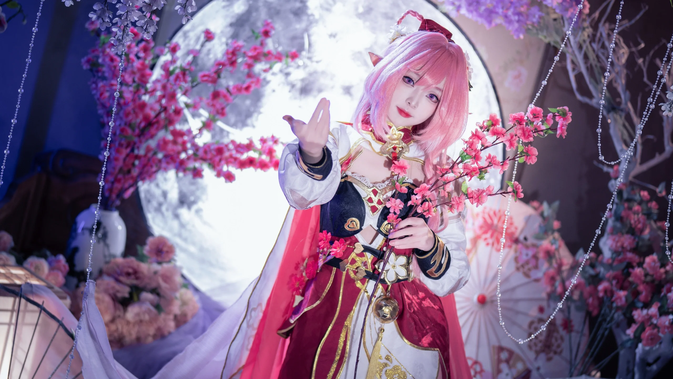 【爱莉希雅cos】崩坏3春好桃夭造型正片记录 - 第 6 张