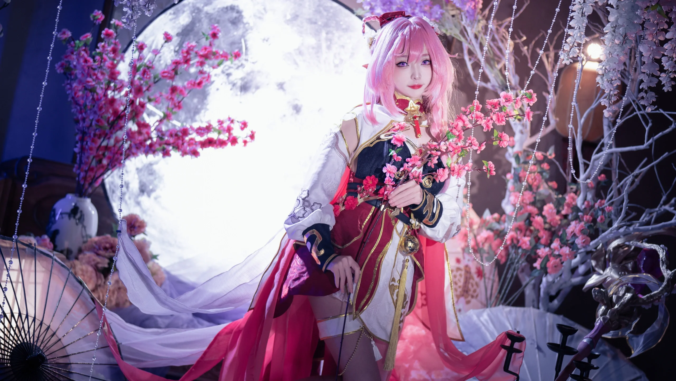 【爱莉希雅cos】崩坏3春好桃夭造型正片记录 - 第 8 张