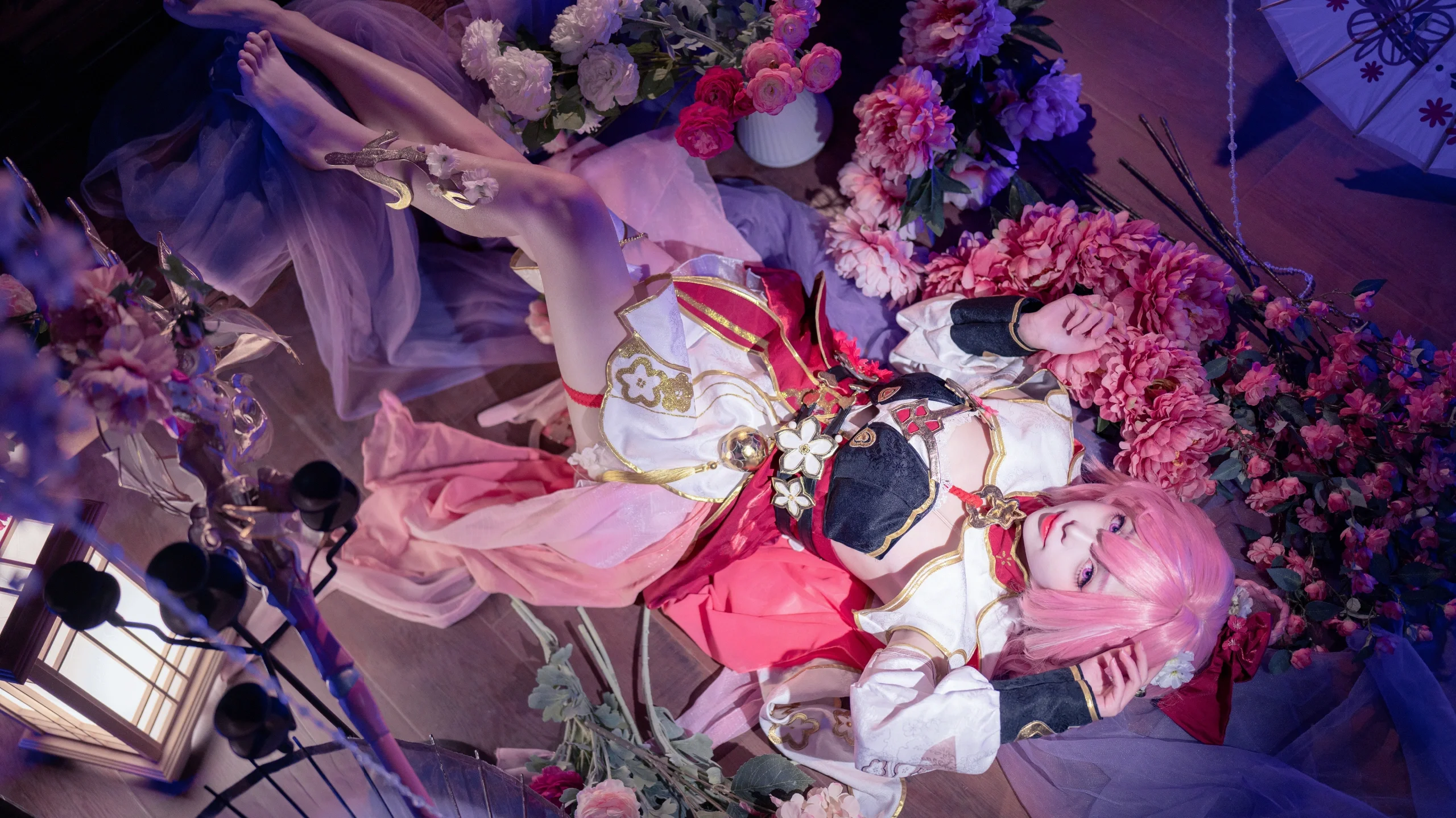 【爱莉希雅cos】崩坏3春好桃夭造型正片记录 - 第 9 张