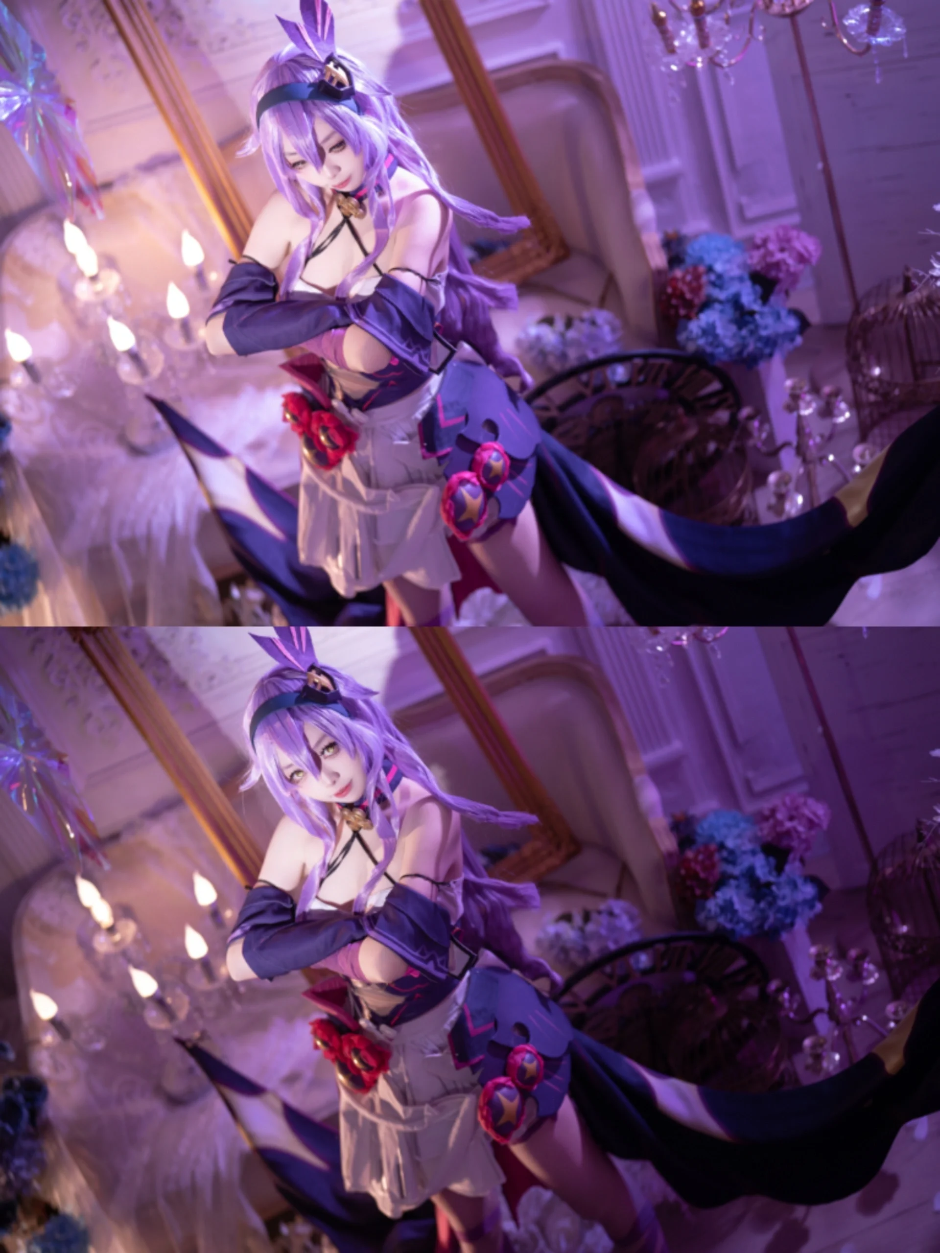 【西琳cos】崩坏3魔法少女，星光下的梦幻定格 - 第 3 张