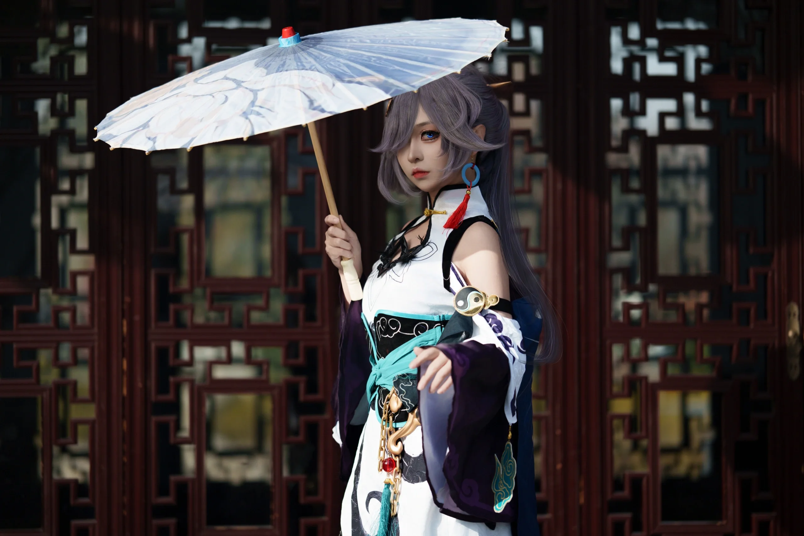 【符华cos】崩坏3云墨丹心，阴阳化生的古风演绎 - 第 4 张