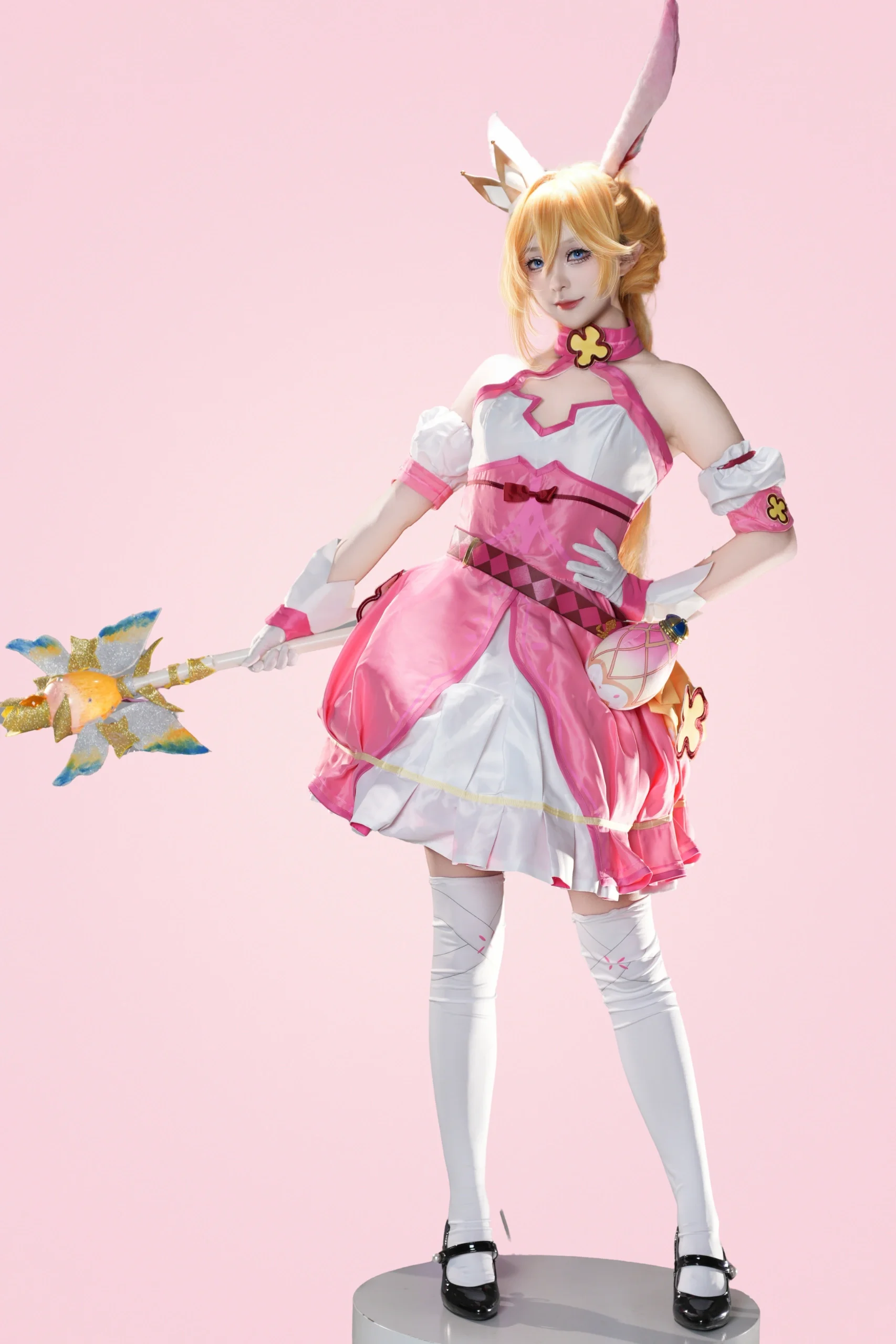 【幽兰黛尔cos】崩坏3魔法少女造型的同人创作分享 - 第 3 张
