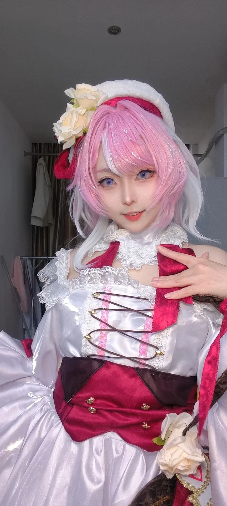 【爱莉希雅cos】崩坏3里最闪耀的粉色少女 - 第 4 张