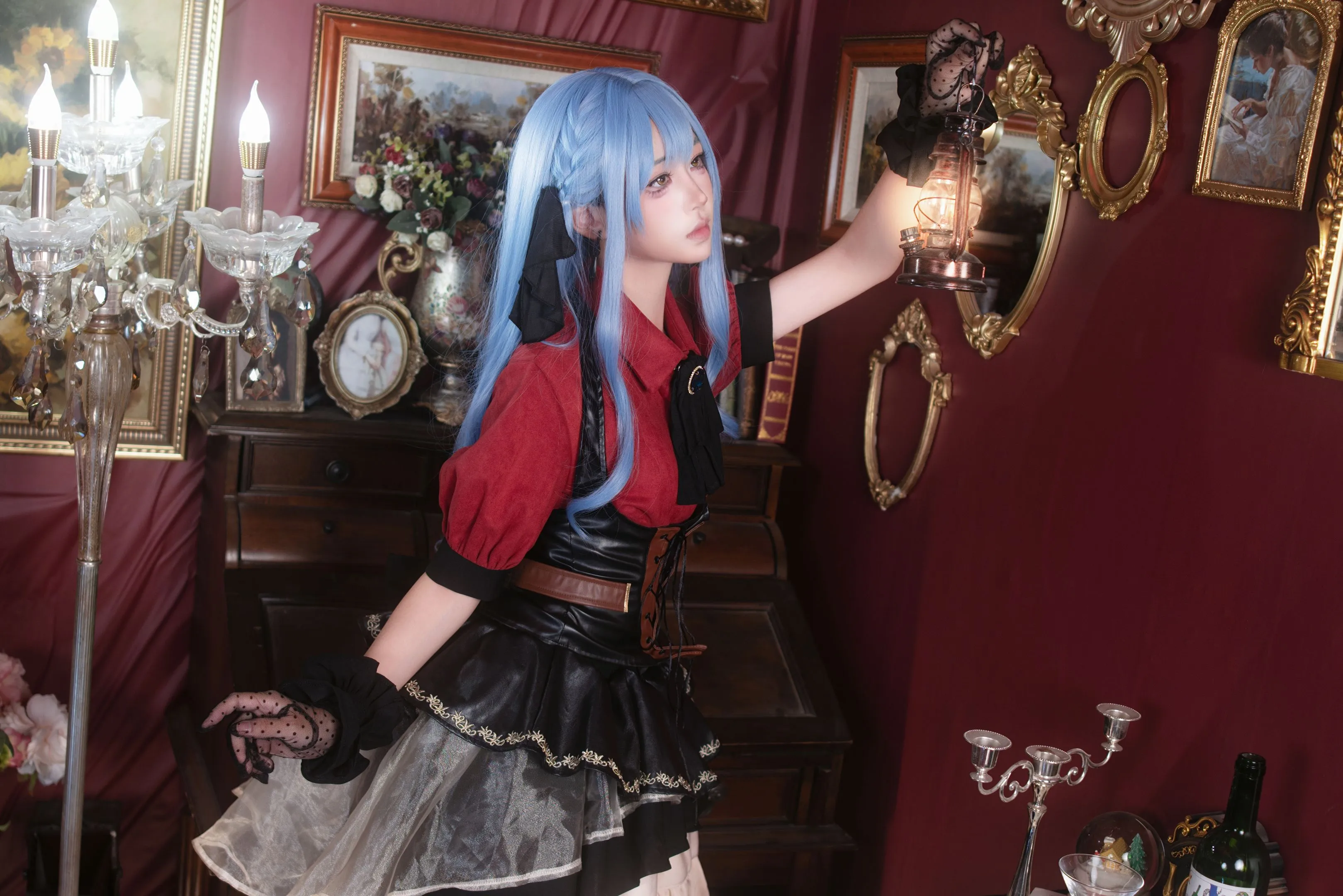 【豐川祥子cos】BanG Dream世界觀下的暗黑復古正片