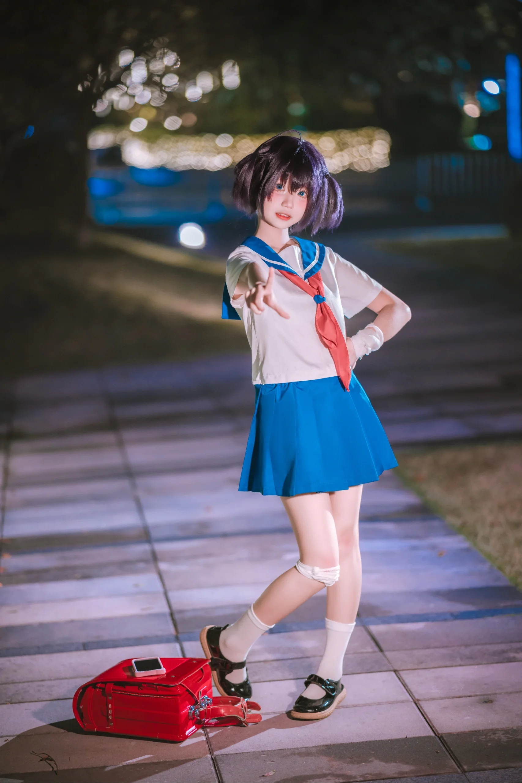 【小鸟游六花cos】广州CP展深夜街角的那些中二瞬间