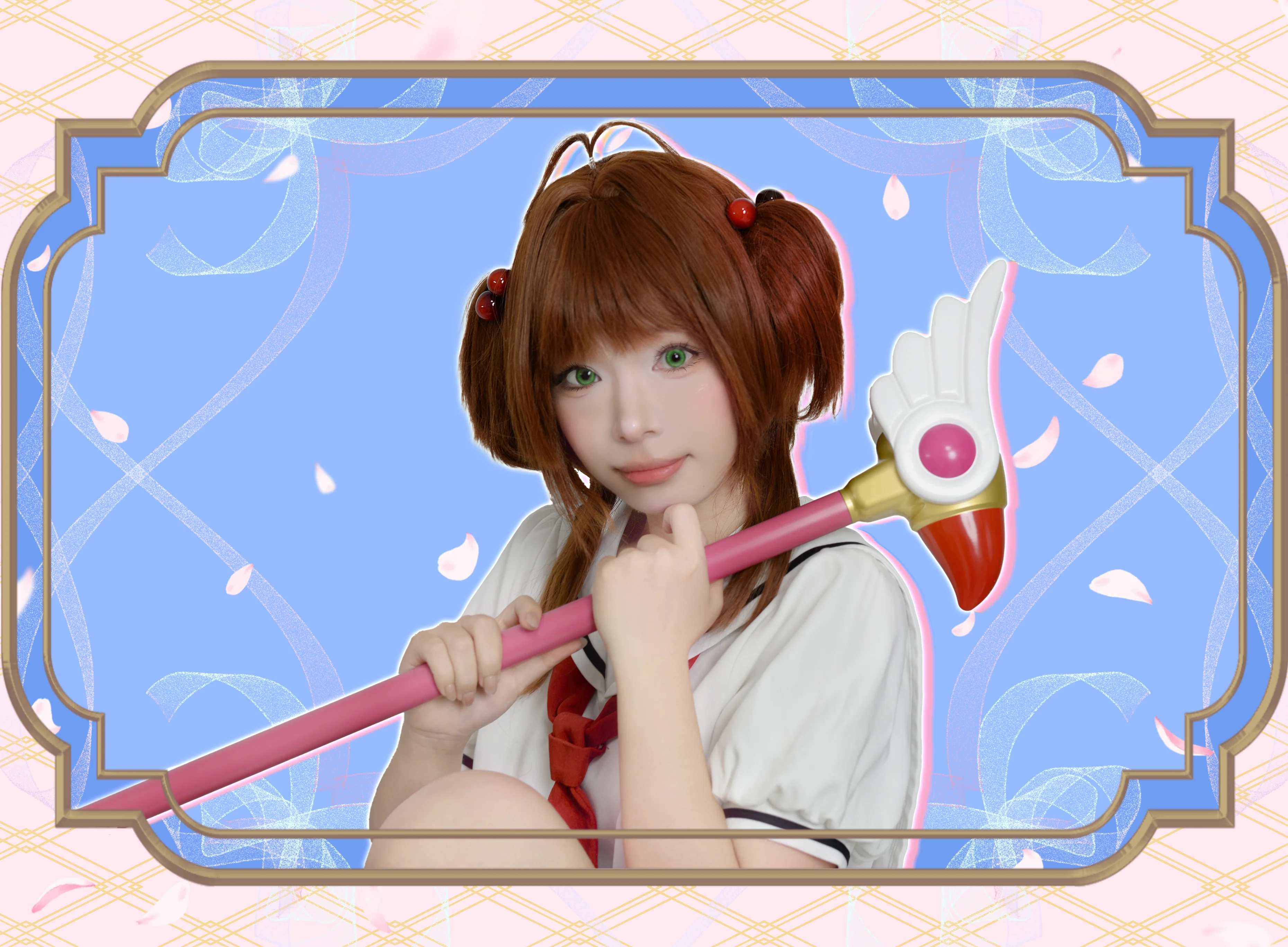 【木之本桜 コスプレ】カードキャプターさくら、封印解除の瞬間 - 1 枚目