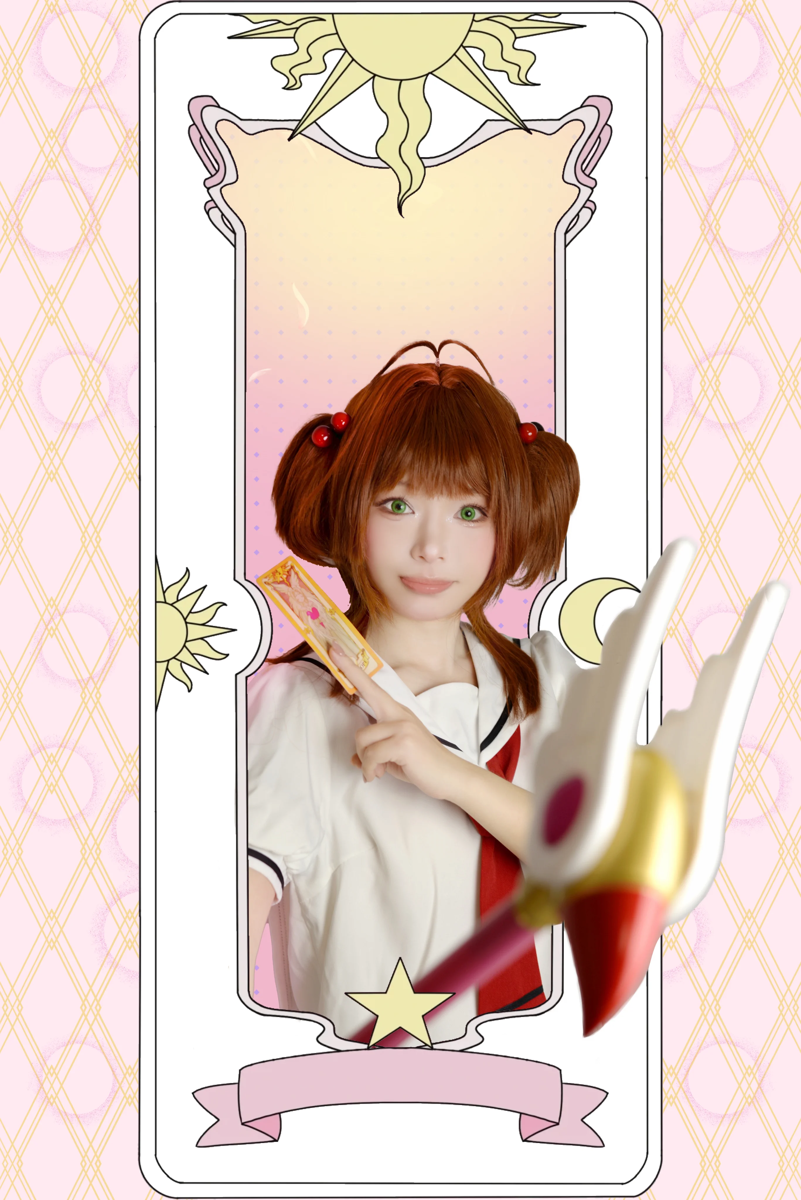 【木之本桜 コスプレ】カードキャプターさくら、封印解除の瞬間 - 6 枚目