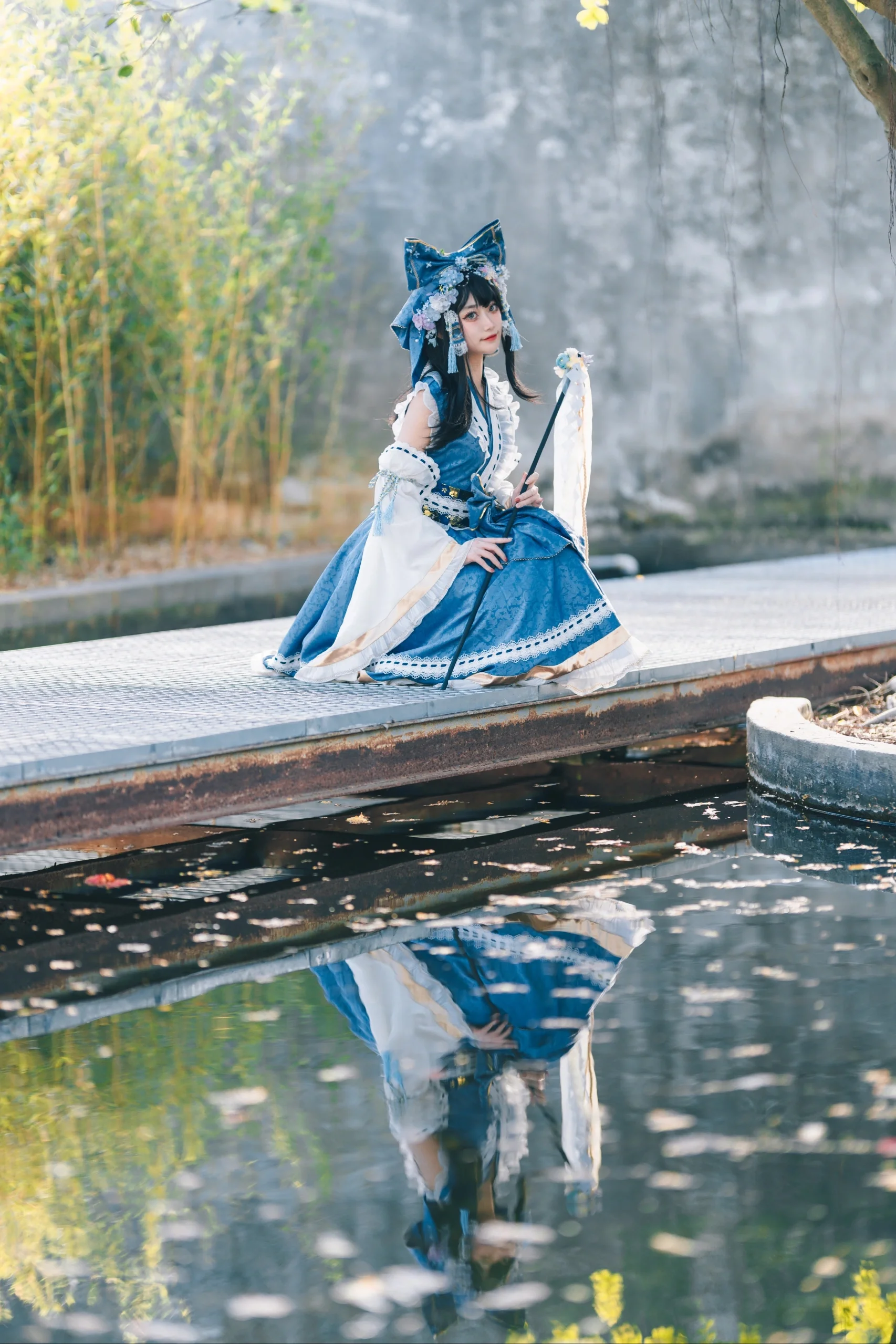 【博丽灵梦cos】夏日青波中的2P色灵梦 - 第 5 张