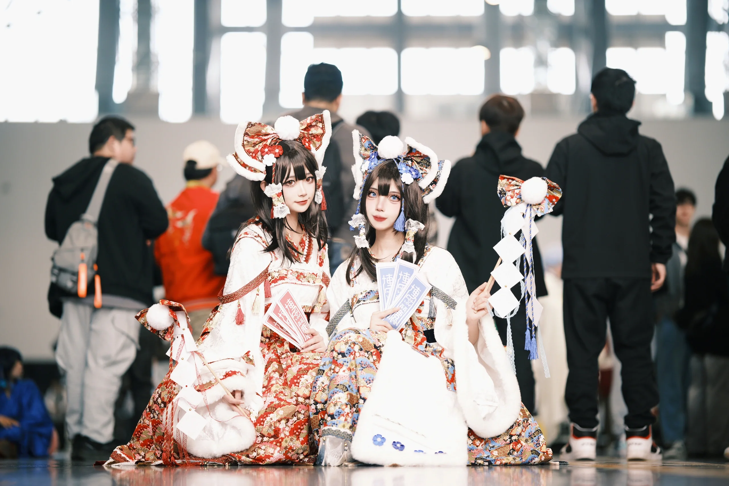【博丽灵梦cos】东方幻想乡的冬日祈福，漫展现场记录 - 第 2 张