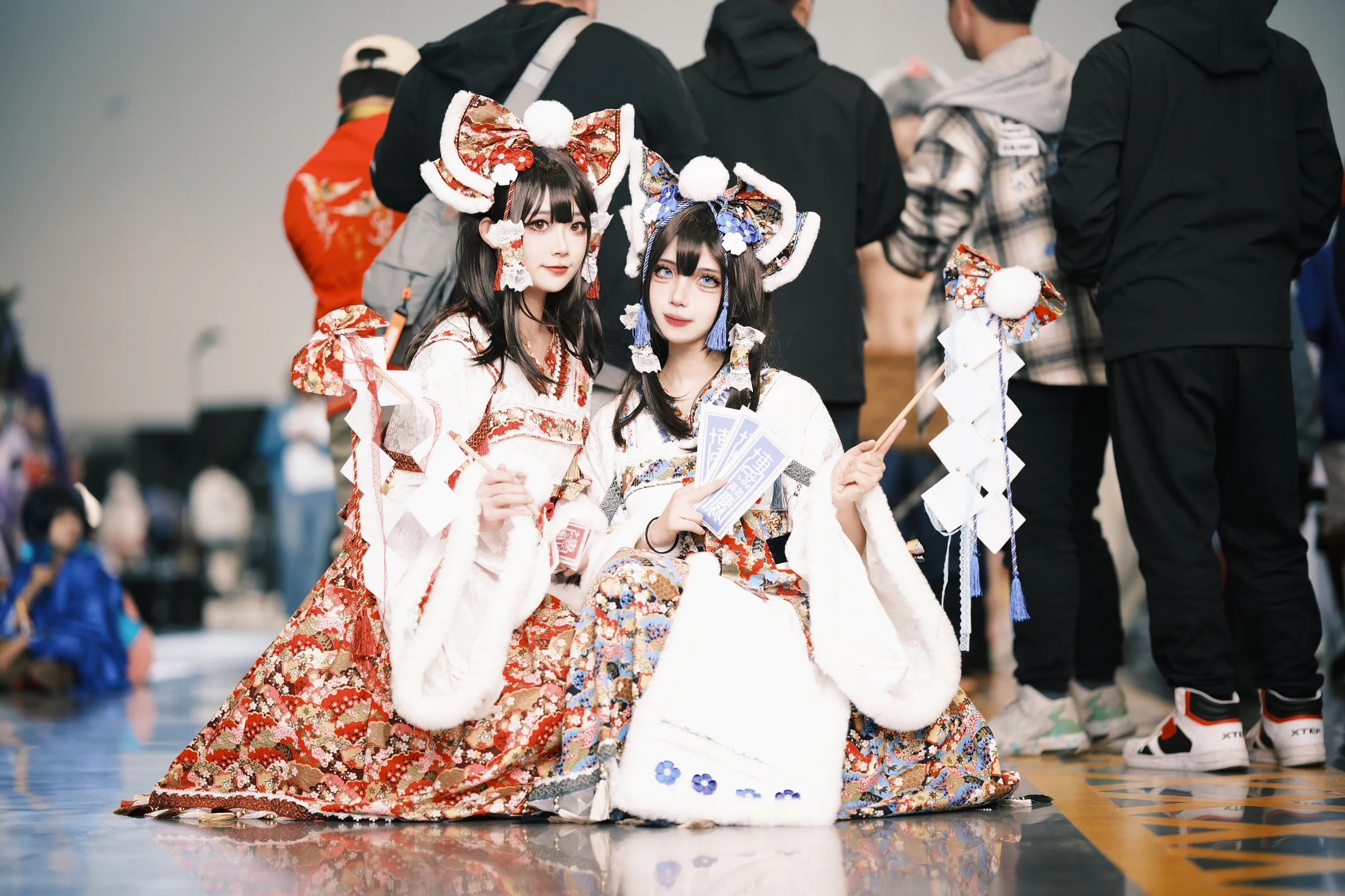 【博丽灵梦cos】东方幻想乡的冬日祈福，漫展现场记录 - 第 4 张