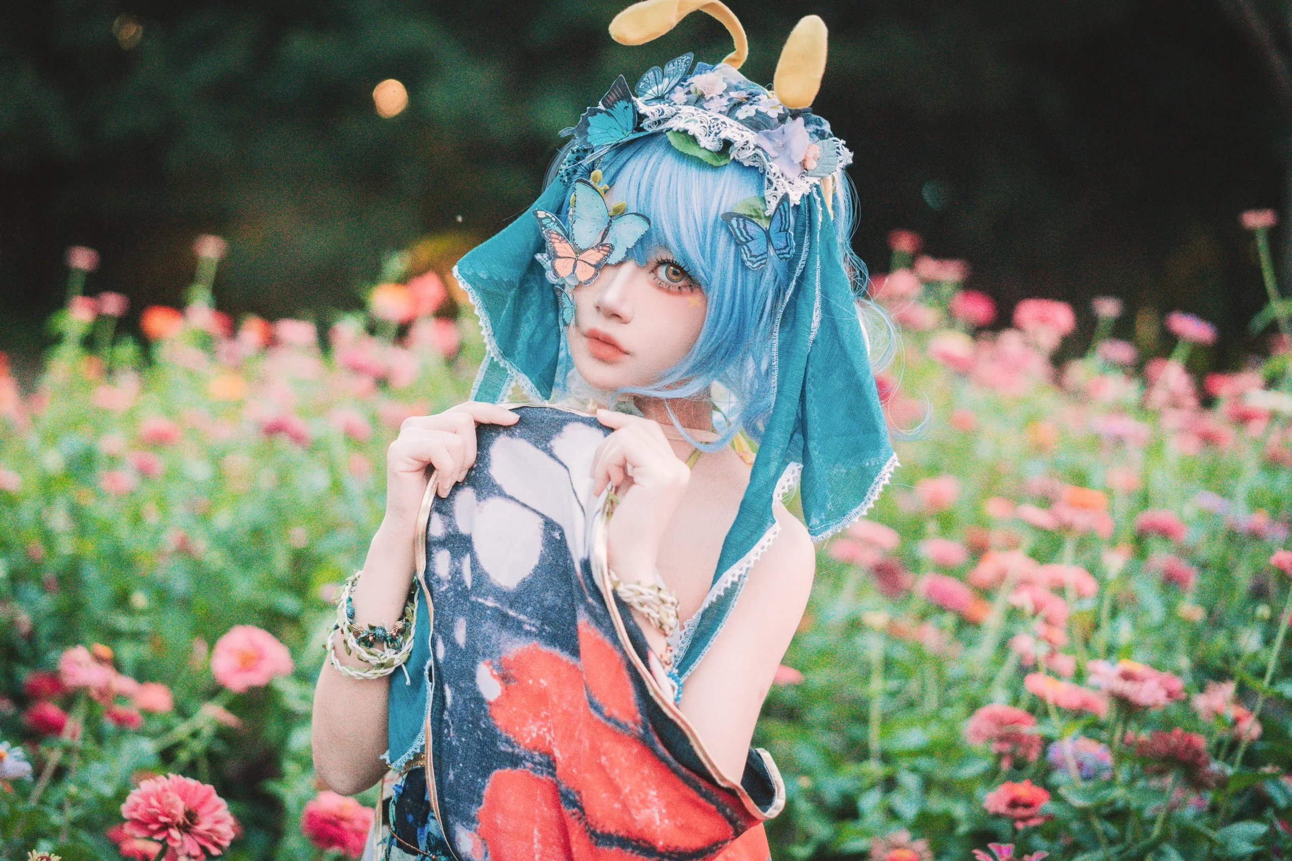 【爱塔妮缇拉尔瓦cos】春日园博苑，蝴蝶精灵的漫游