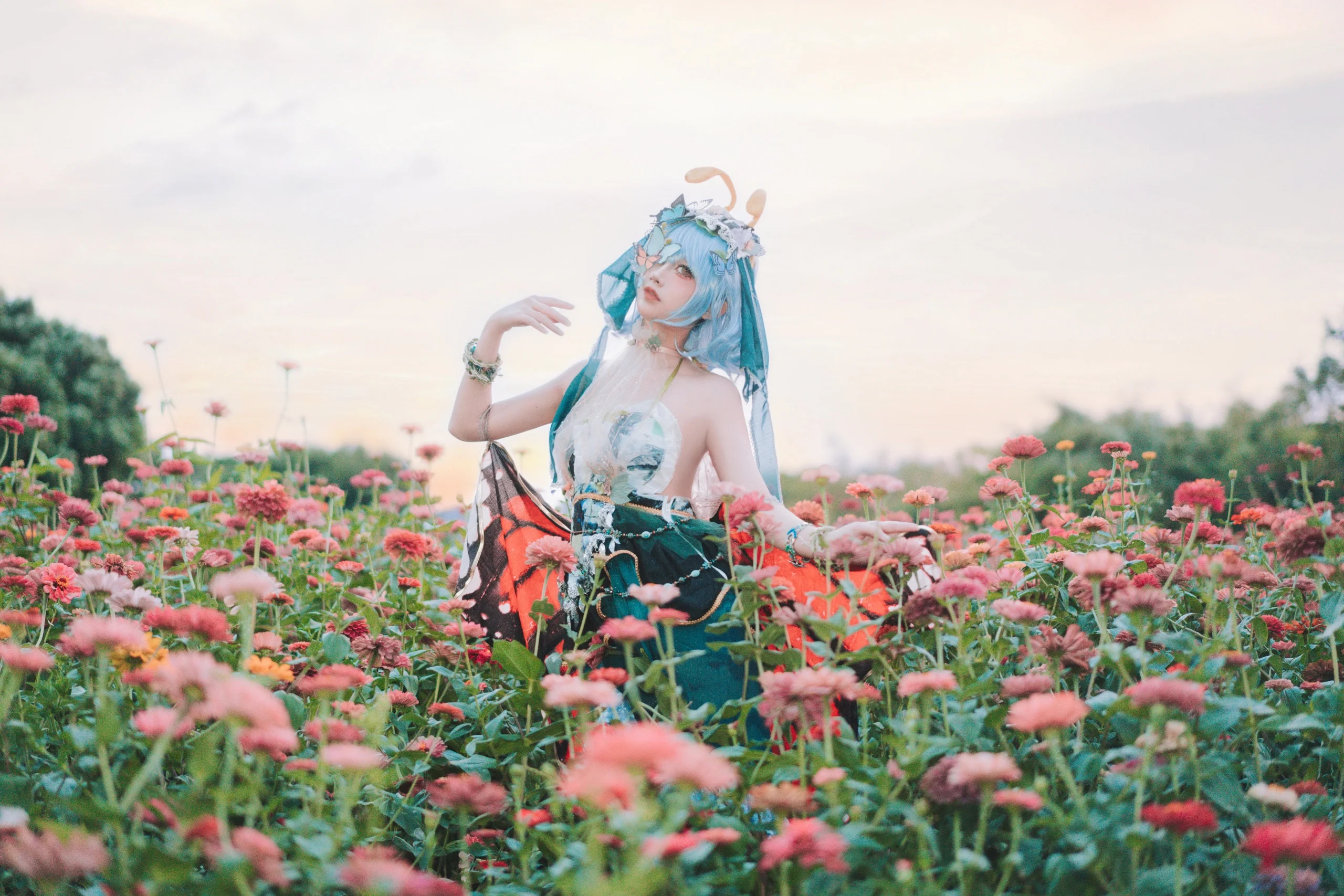 【爱塔妮缇拉尔瓦cos】春日园博苑，蝴蝶精灵的漫游 - 第 4 张
