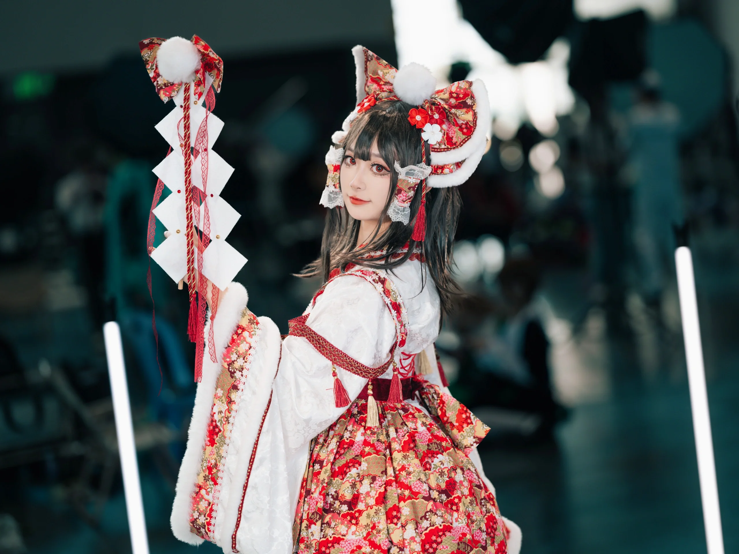 【博麗霊夢コスプレ】守矢神社の賽銭箱をちょっとお借りします - 8 枚目