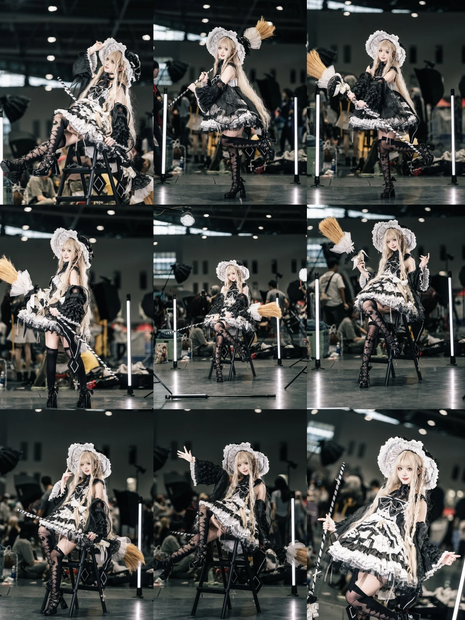 【暴食の魔女グラニコスプレ】アニメイベント撮影における小魔女ポーズ参考 - 2 枚目