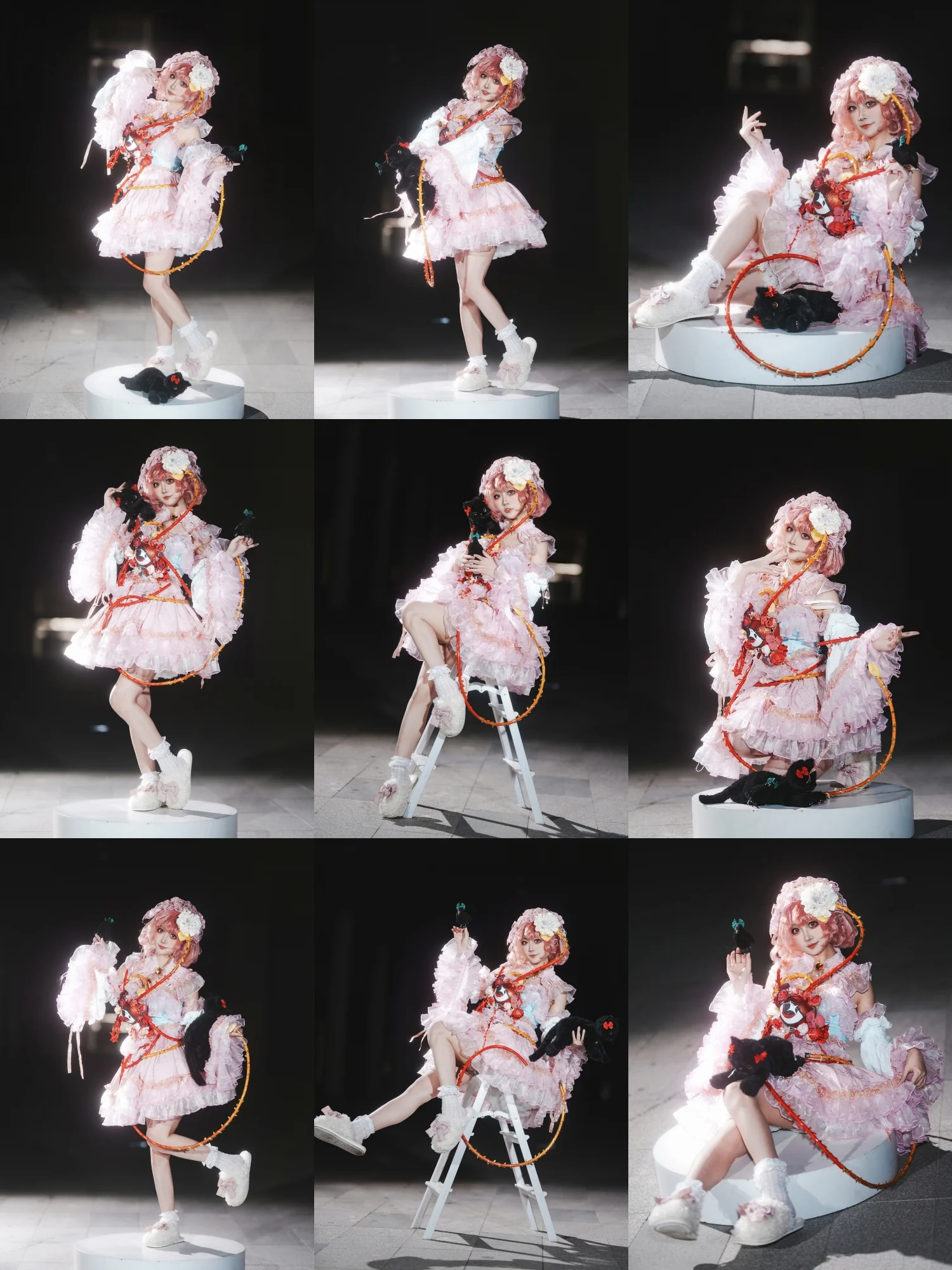 【古明地覺cos】東方Project的覺，帶上黑貓和烏鴉的拍照動作參考 - 第 2 張