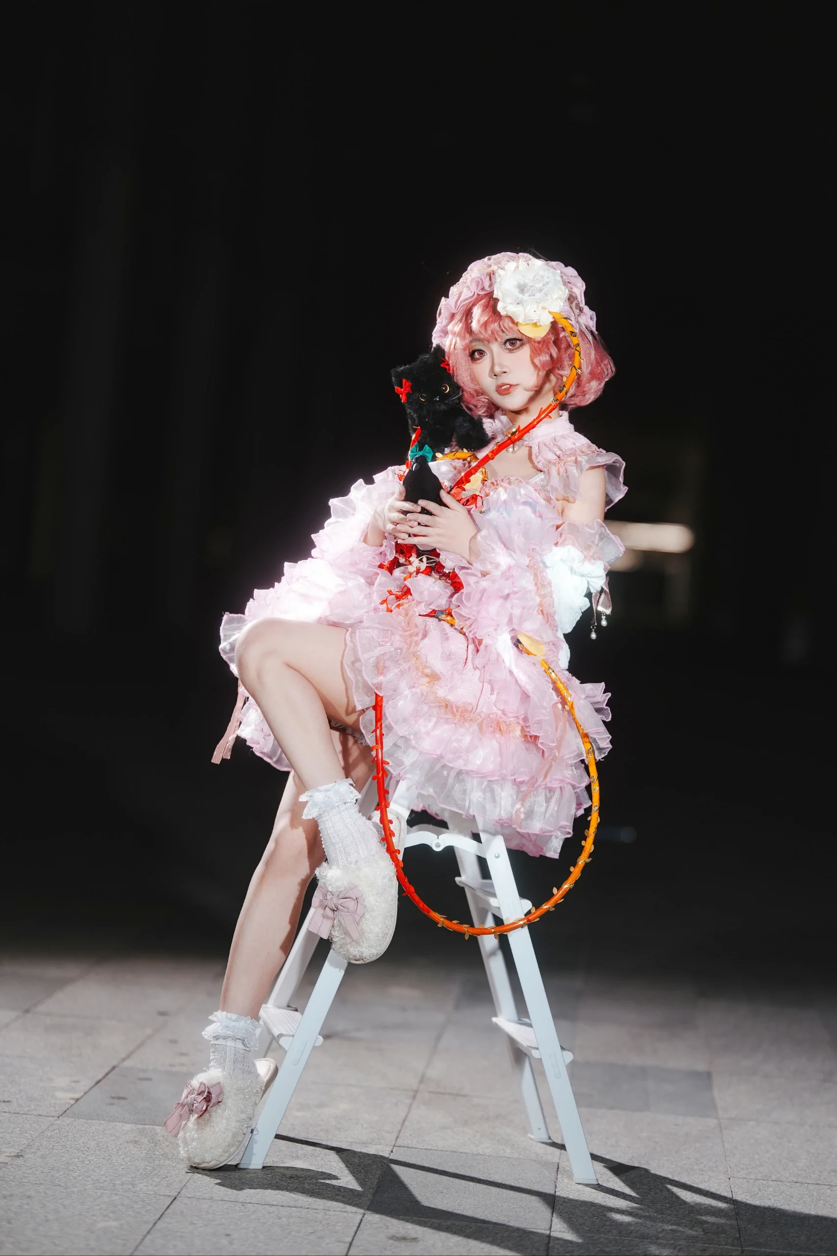 【古明地覺cos】東方Project的覺，帶上黑貓和烏鴉的拍照動作參考 - 第 6 張