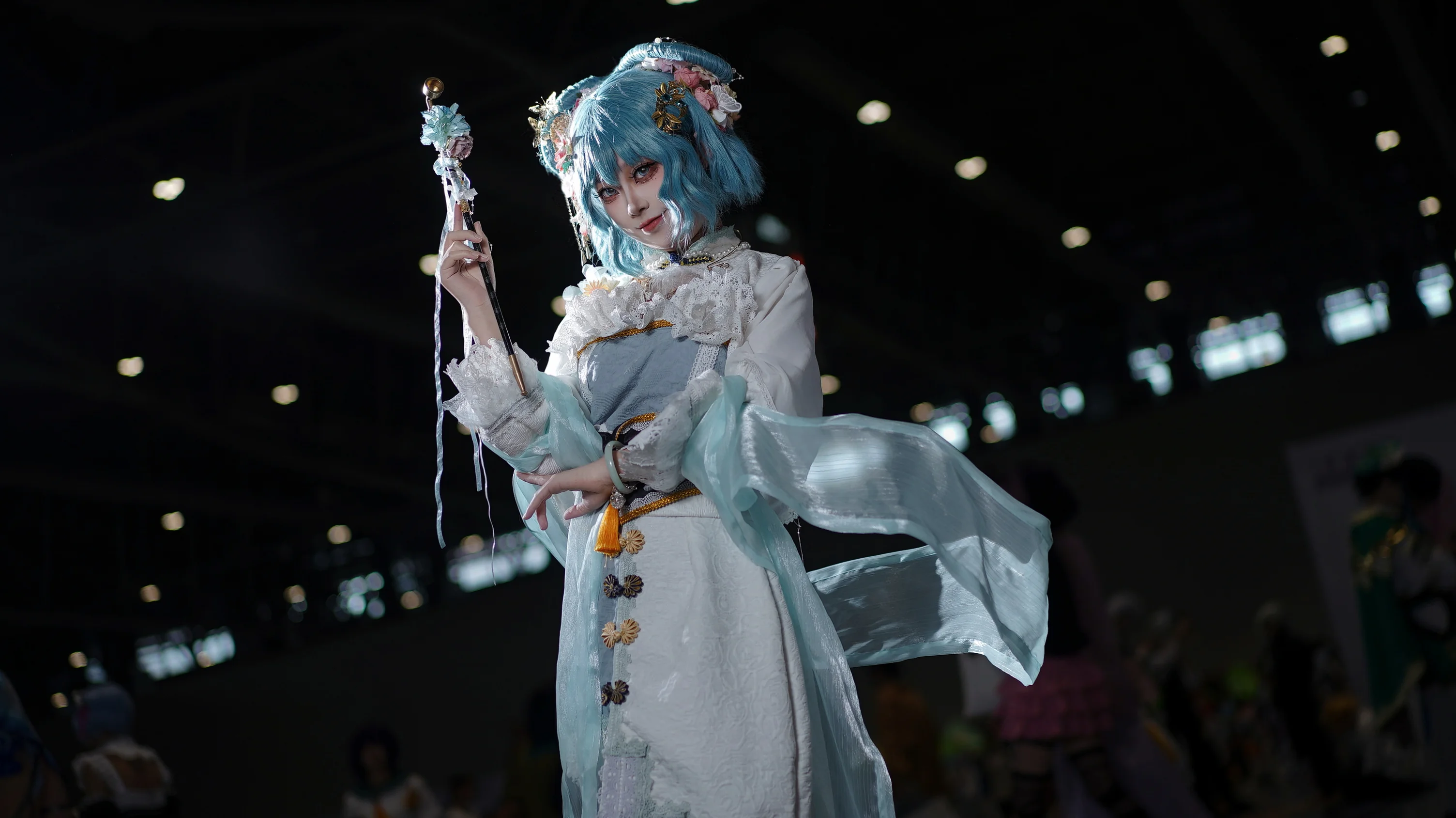 【Seiga Kaku cosplay】Deconstructing the Long Pipe Sitting Pose of a Chinese Wicked Immortal at an Anime Convention - Image 12