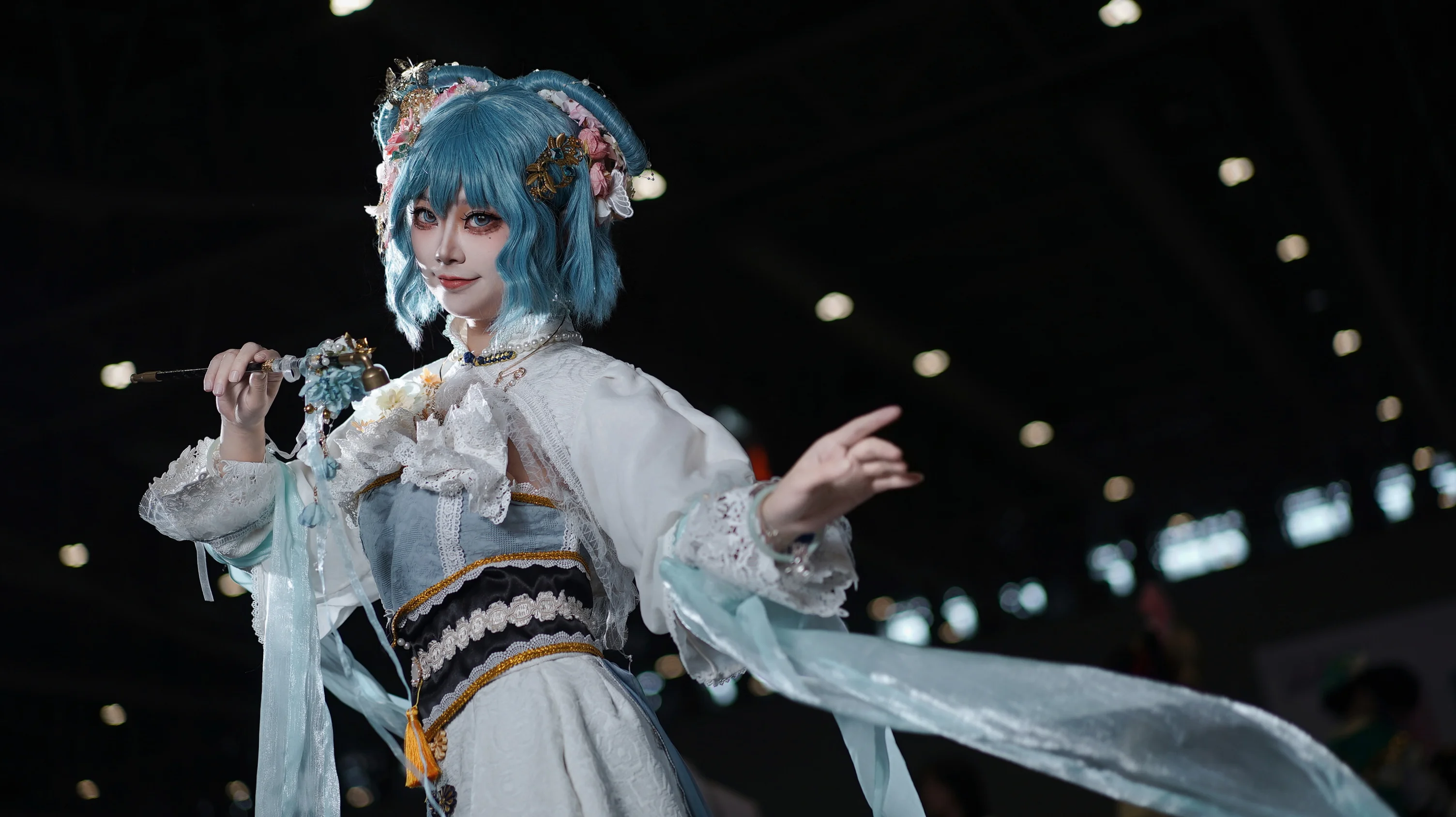 【Seiga Kaku cosplay】Deconstructing the Long Pipe Sitting Pose of a Chinese Wicked Immortal at an Anime Convention - Image 14