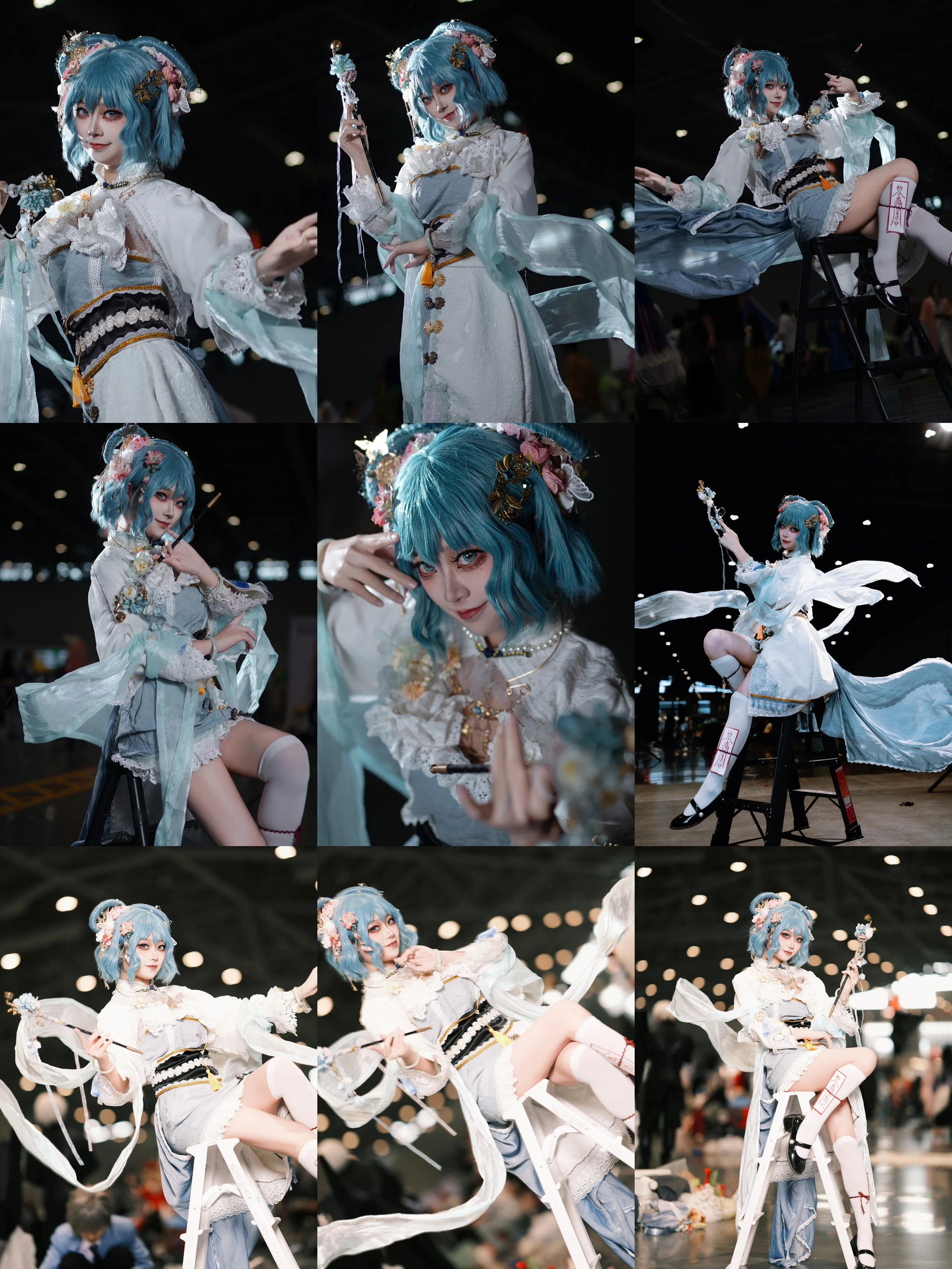 【Seiga Kaku cosplay】Deconstructing the Long Pipe Sitting Pose of a Chinese Wicked Immortal at an Anime Convention - Image 2
