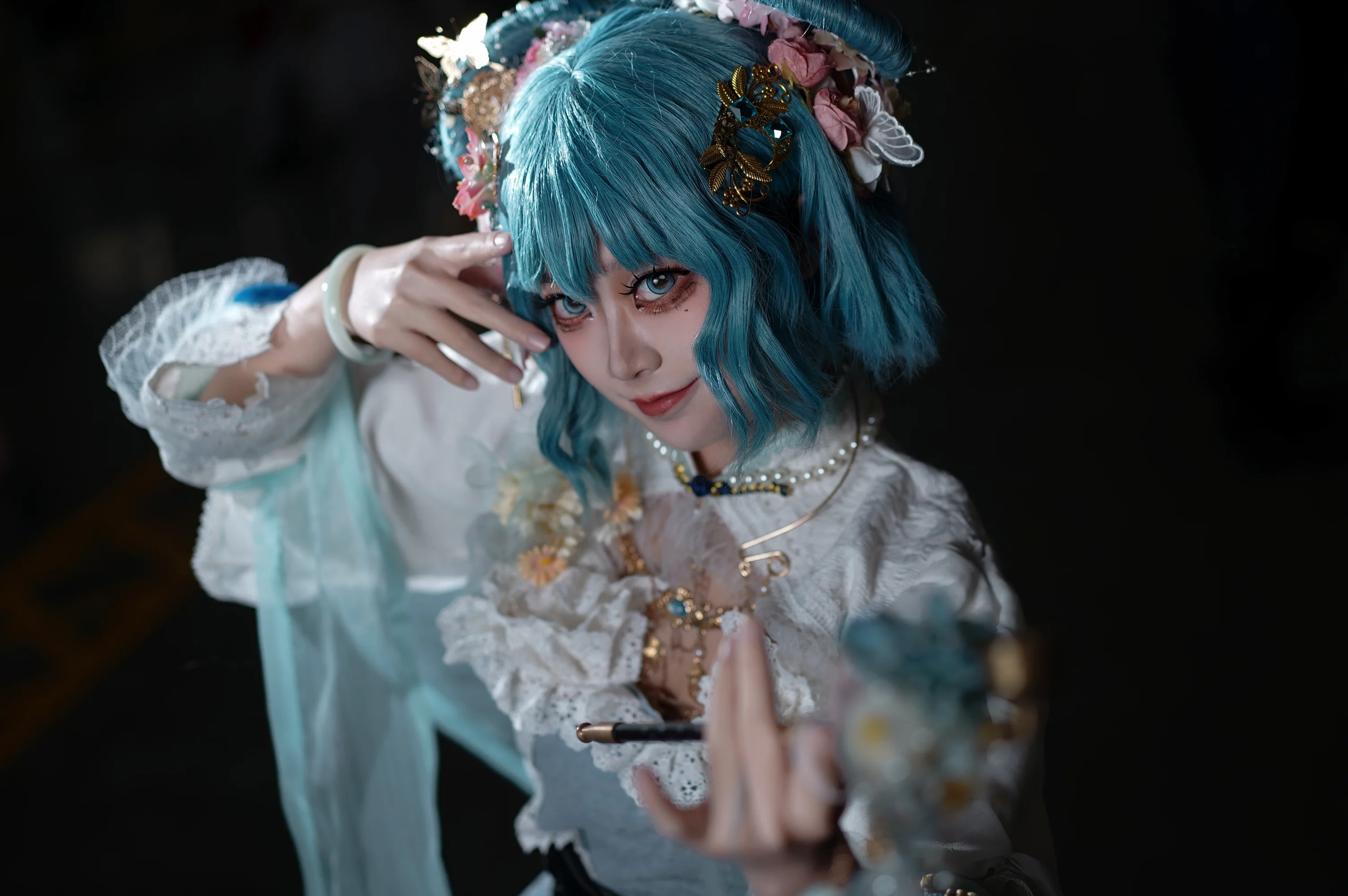 【Seiga Kaku cosplay】Deconstructing the Long Pipe Sitting Pose of a Chinese Wicked Immortal at an Anime Convention - Image 8