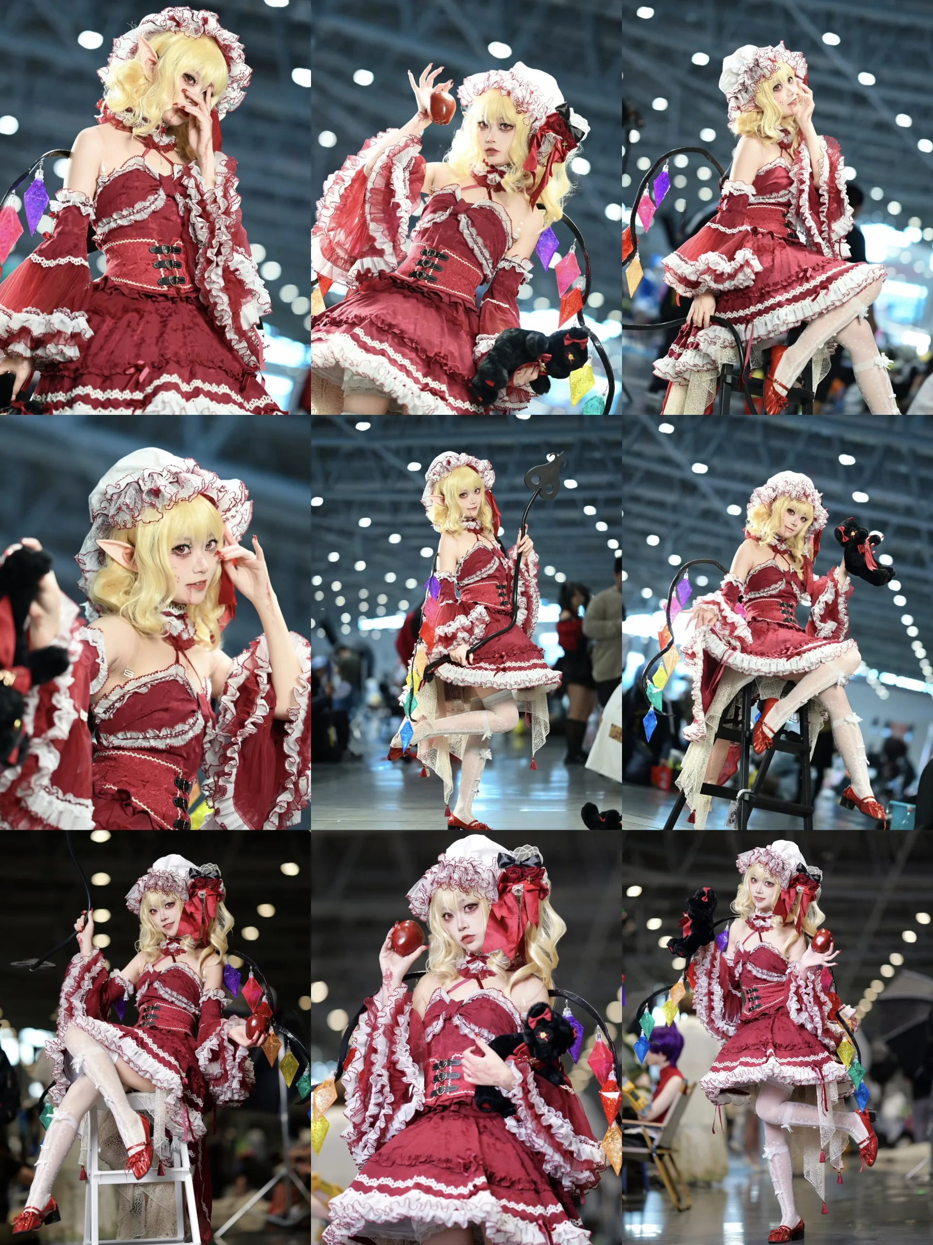 【芙兰朵露cos】东方红魔馆的二小姐，漫展动作废拯救指南 - 第 2 张