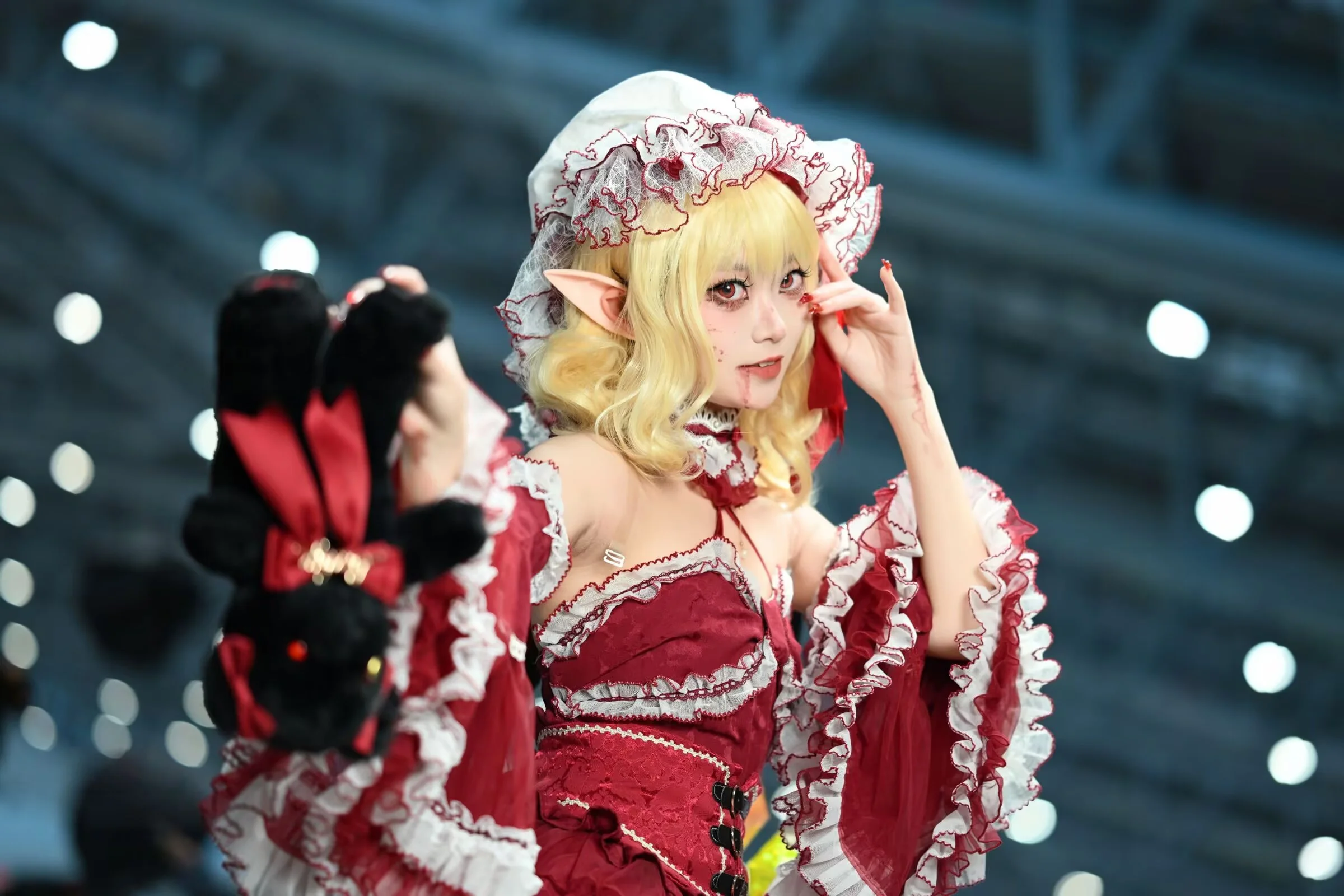 【芙兰朵露cos】东方红魔馆的二小姐，漫展动作废拯救指南 - 第 6 张