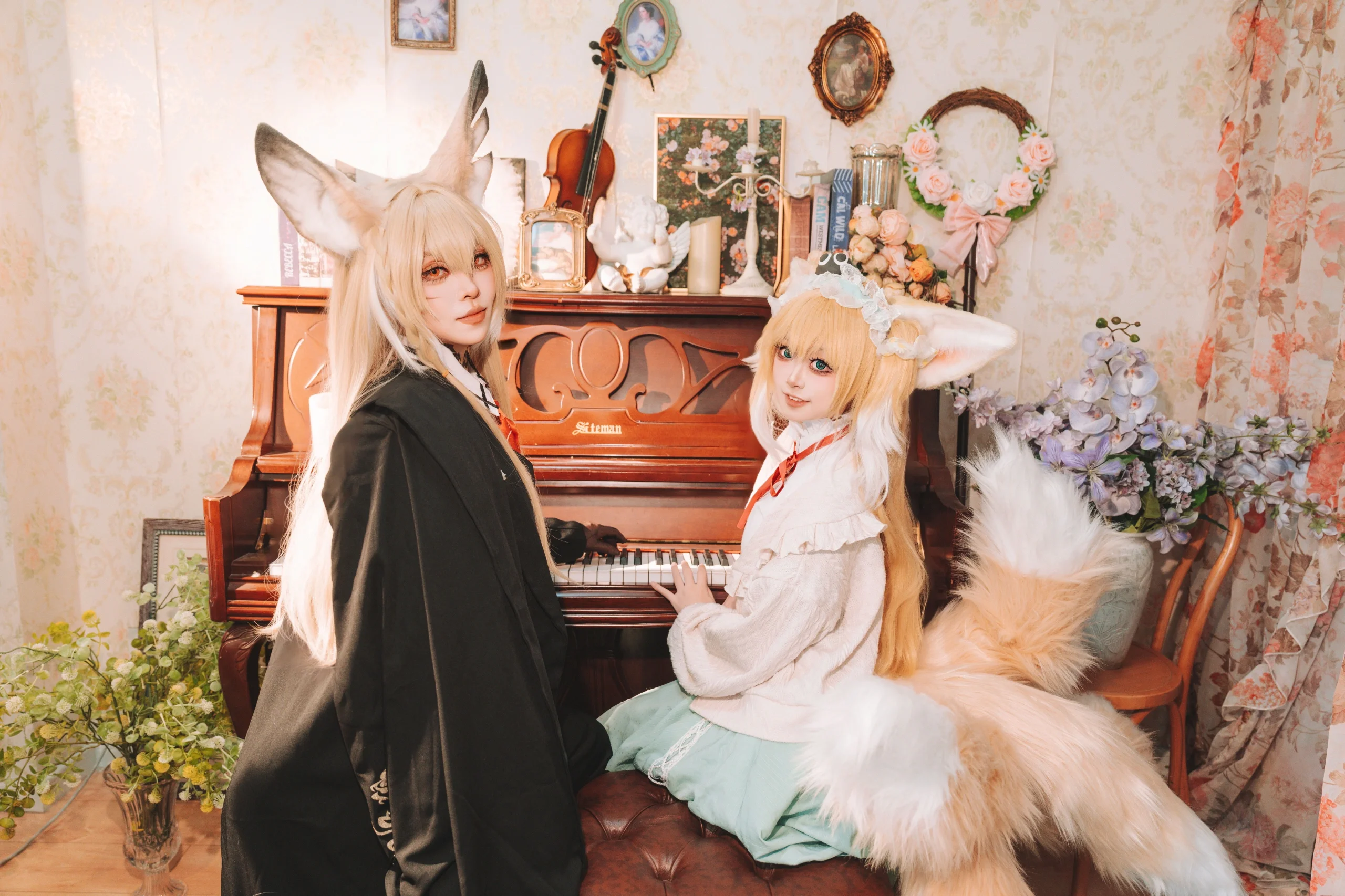 【铃兰cos】明日方舟，忍冬与我的母亲节特别拍摄 - 第 3 张
