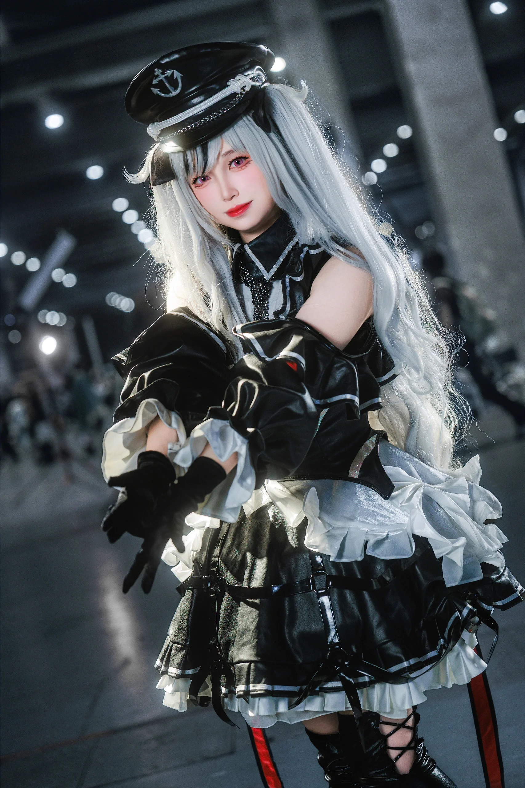 【易北cos】碧藍航線鐵血原皮，夏日漫展的軍裝少女 - 第 4 張