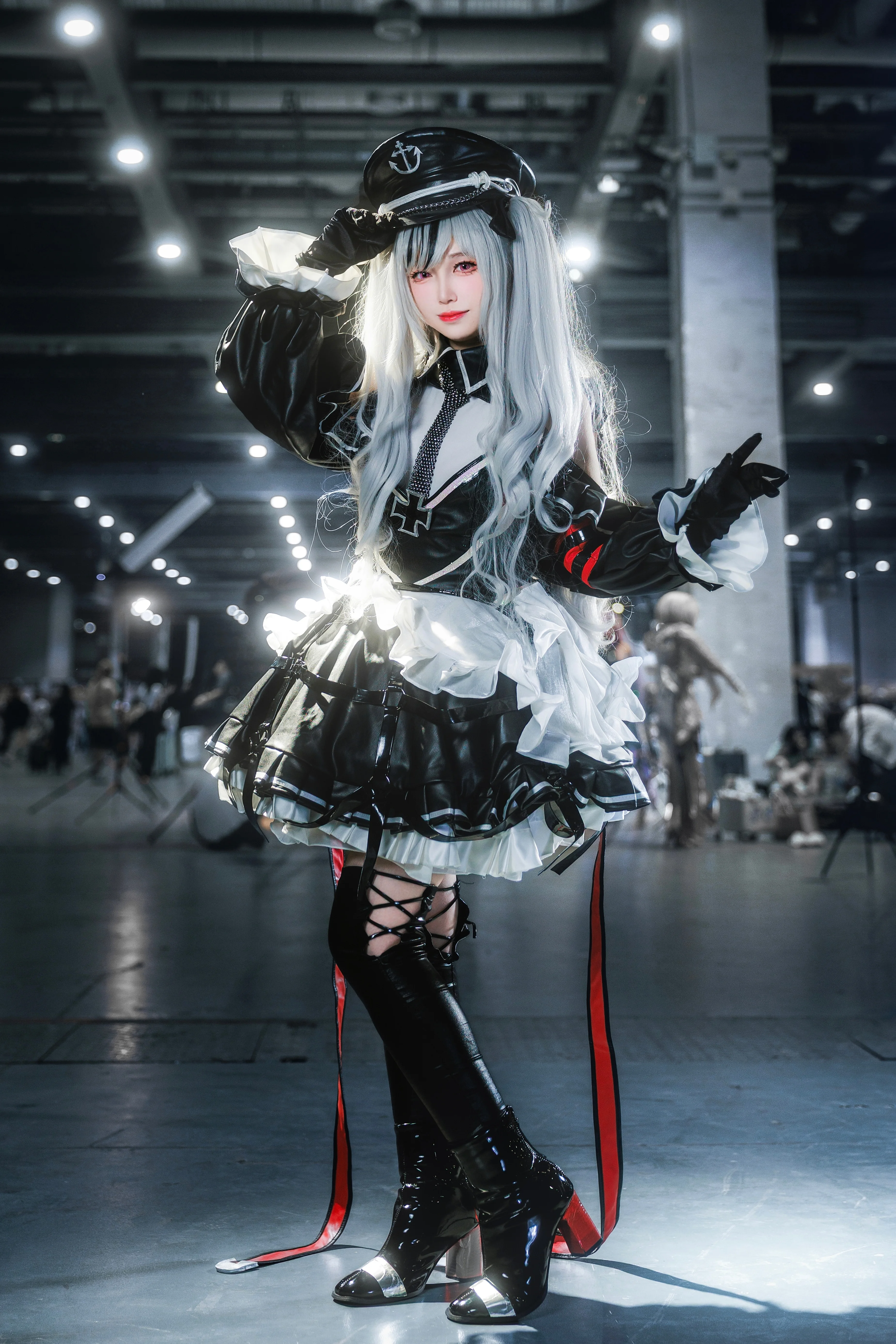 【易北cos】碧藍航線鐵血原皮，夏日漫展的軍裝少女 - 第 6 張