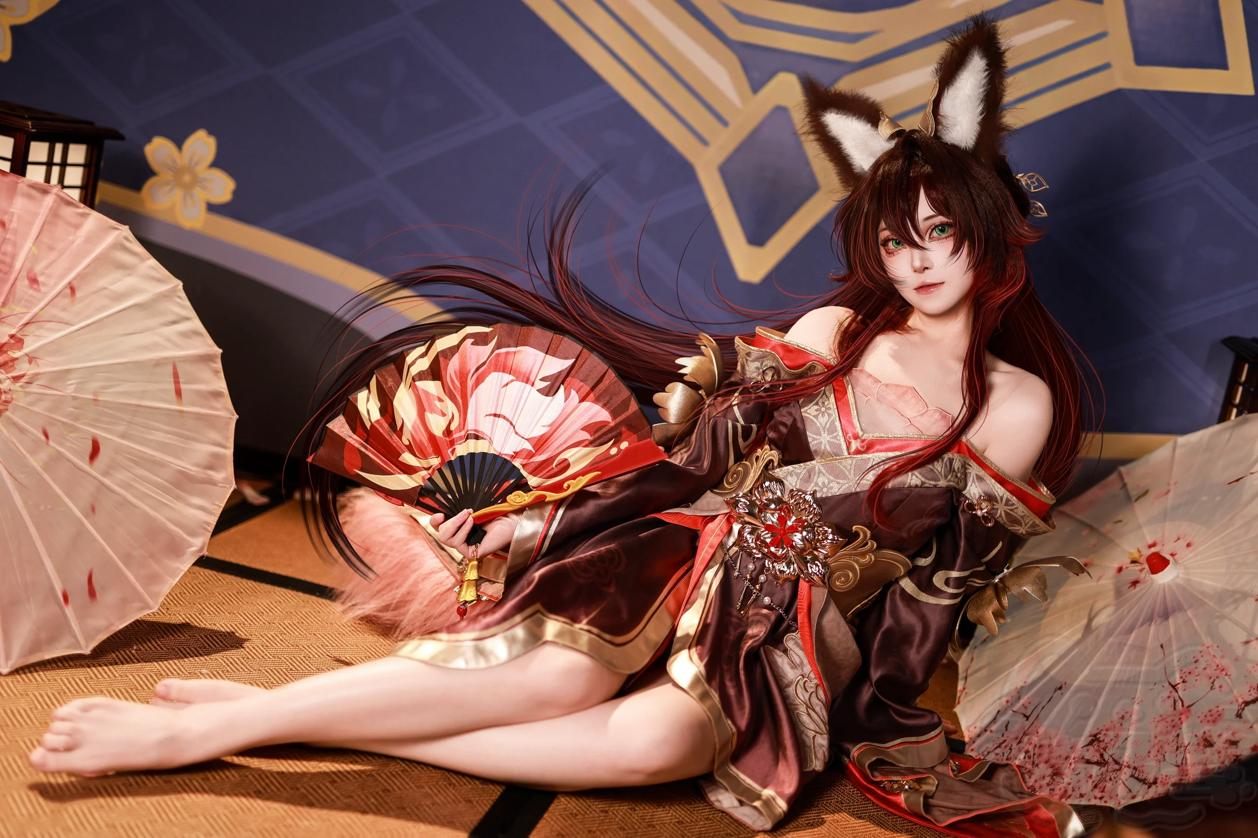 【忘归人cos】崩坏星穹铁道的狐仙，光影间的松弛感