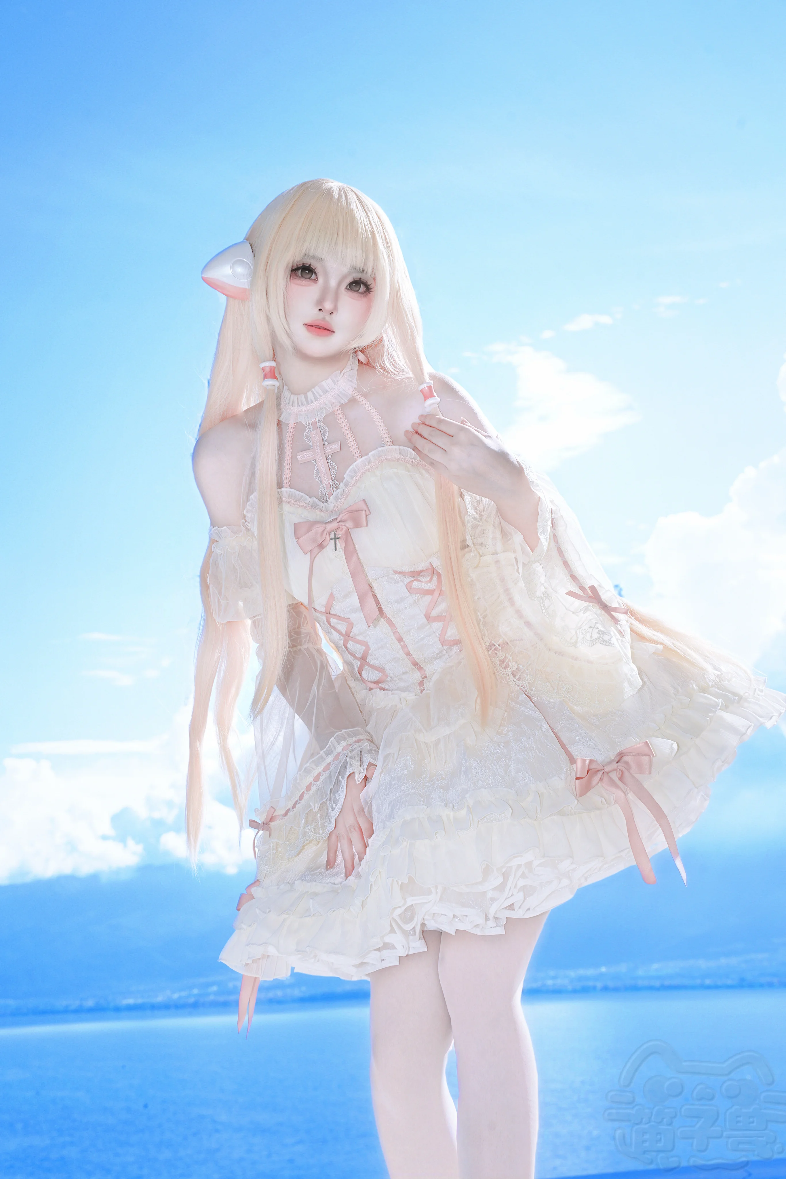【小叽cos】人形电脑天使心，在风与光中定格电子蝴蝶