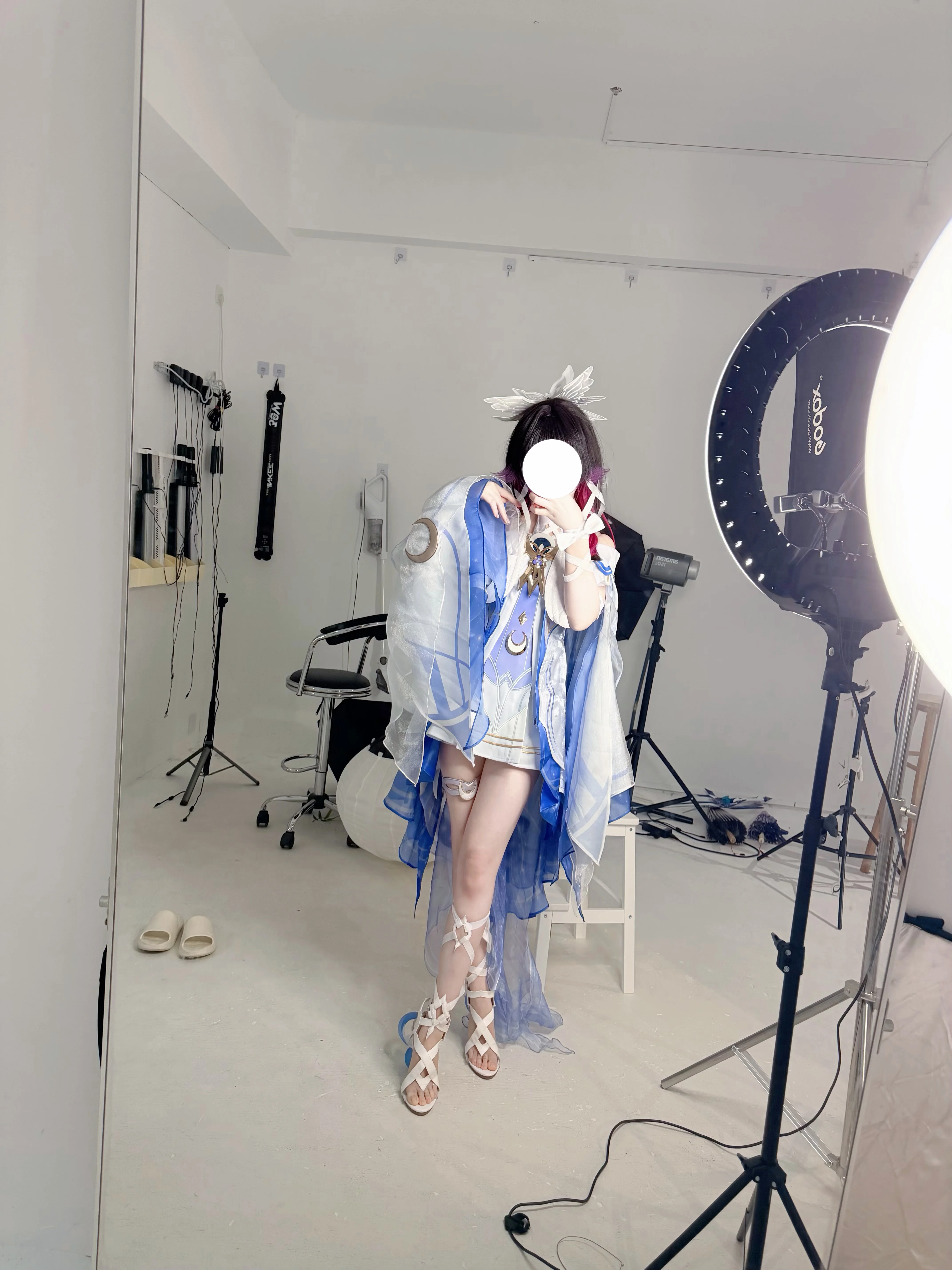 【哥伦比娅cos】三分家的少女质感还原，原神里的轻盈仙气 - 第 2 张