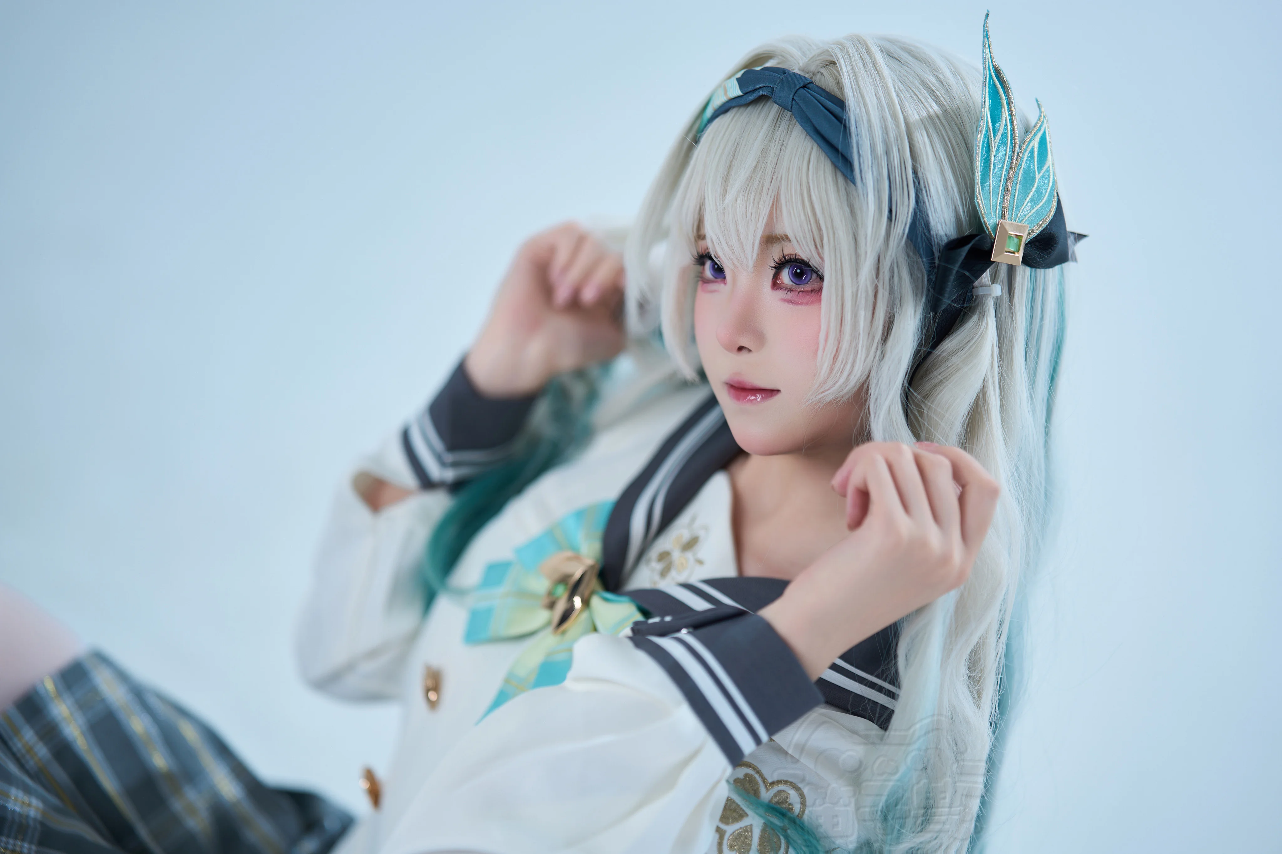 [流萤cos] 像普通女孩一样约会，和你在一起就是我的愿望 - 第 1 张