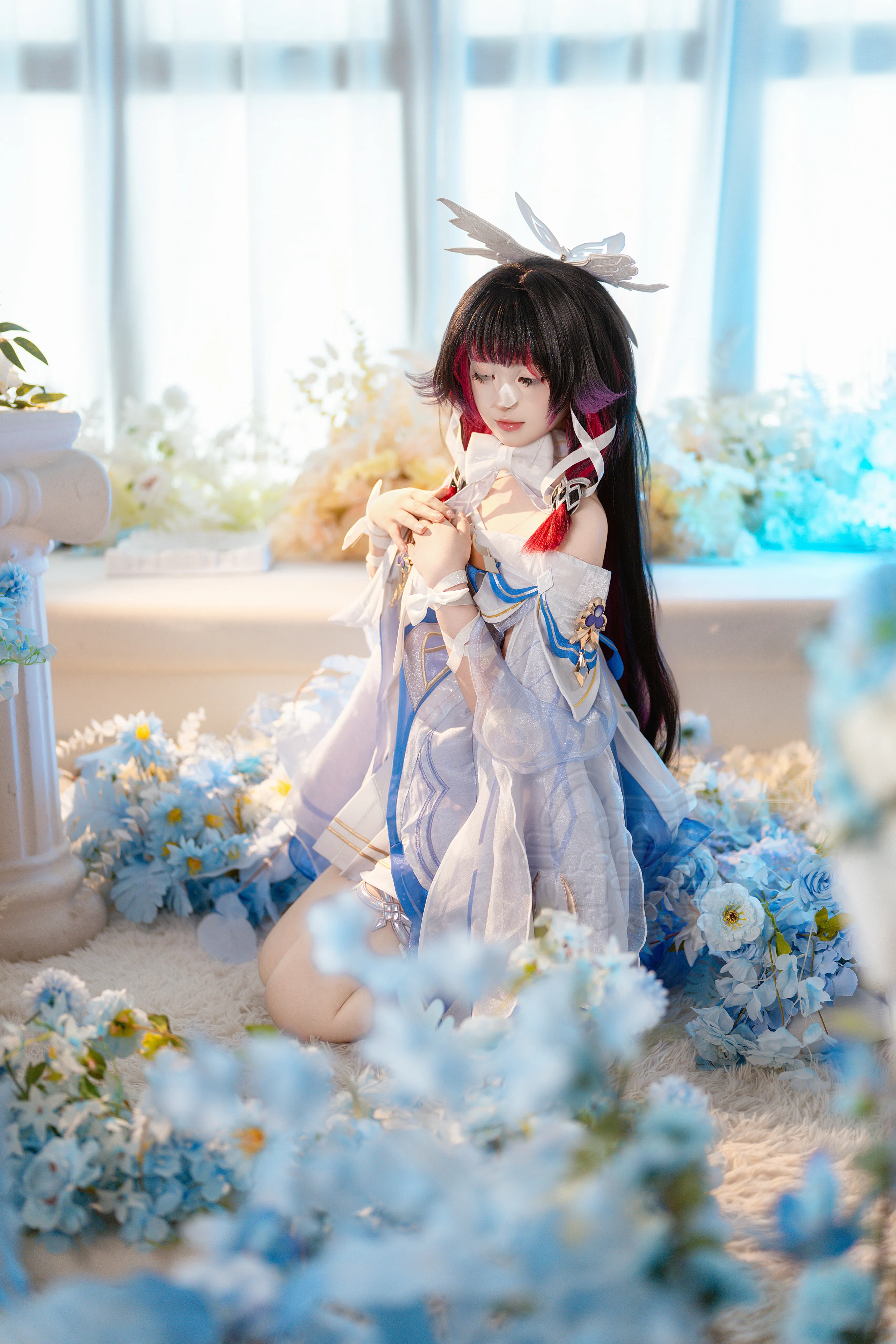 【哥倫比婭cos】月色真美，原神少女的靜謐時刻 - 第 2 張