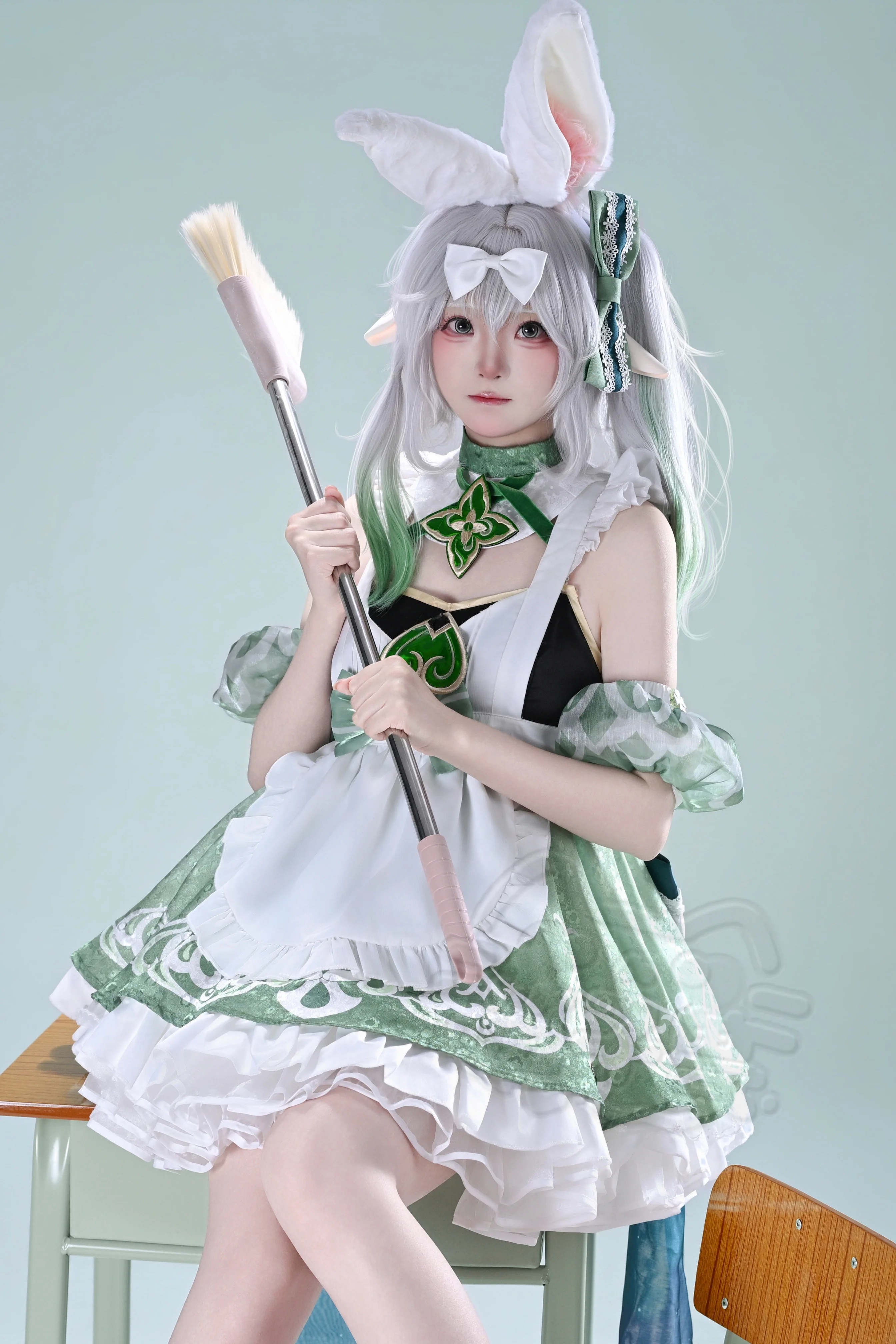 【ナヒーダ コスプレ】『原神』草神のご機嫌ナナメなお給仕日常 - 1 枚目