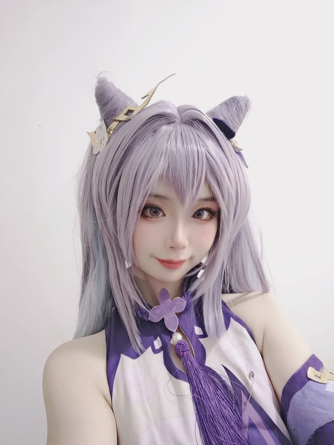 【刻晴cos】小保底不歪，来一份雷系牛杂吧 - 第 5 张