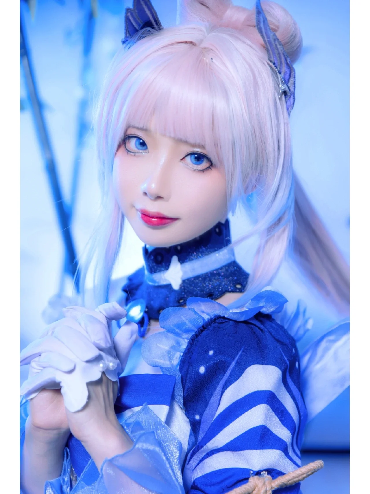 【珊瑚宫心海cos】原神海祇岛神巫女的蓝调时刻 - 第 5 张