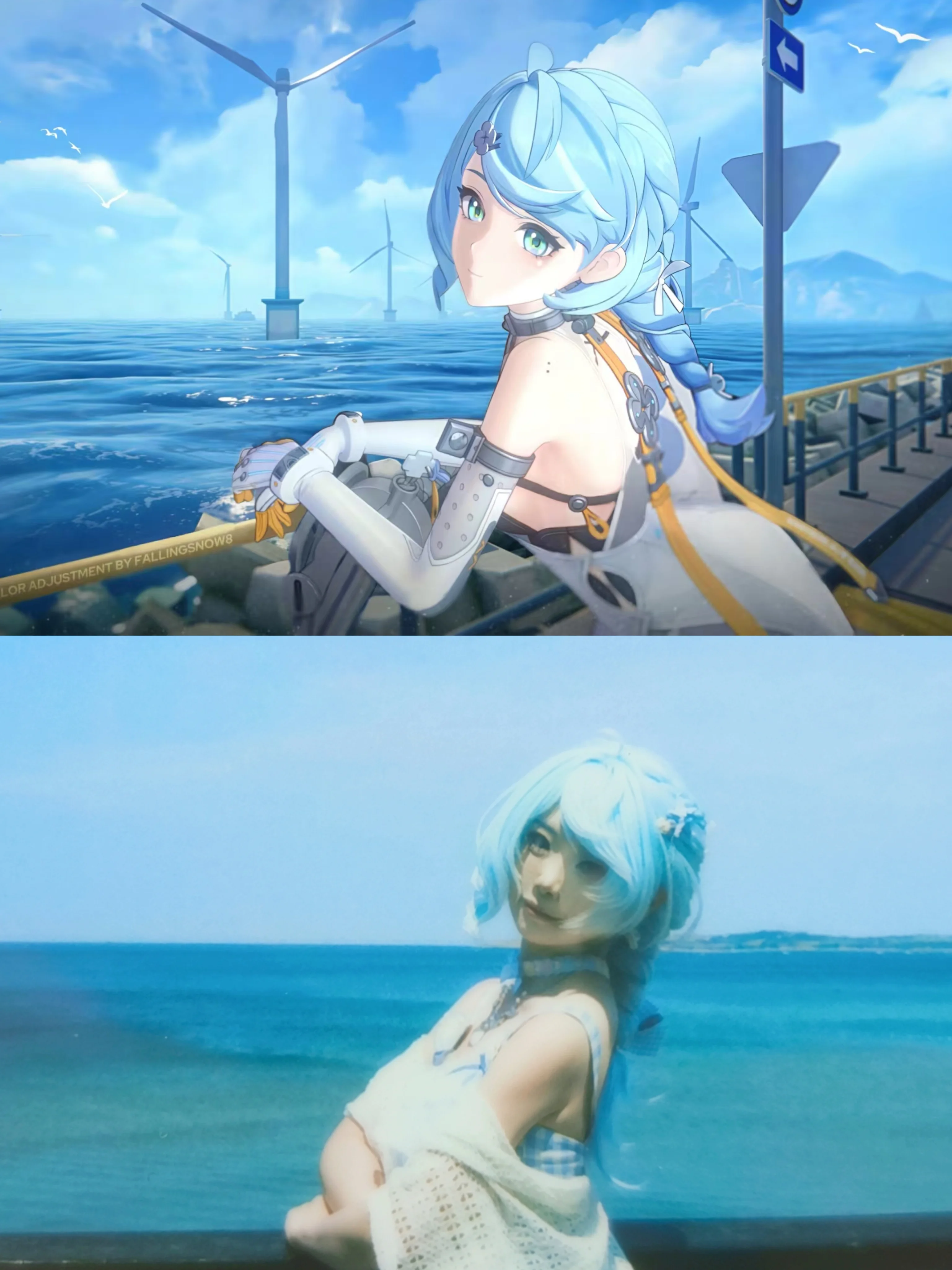 【席德cos】绝区零卫非地的夏日海风 - 第 1 张