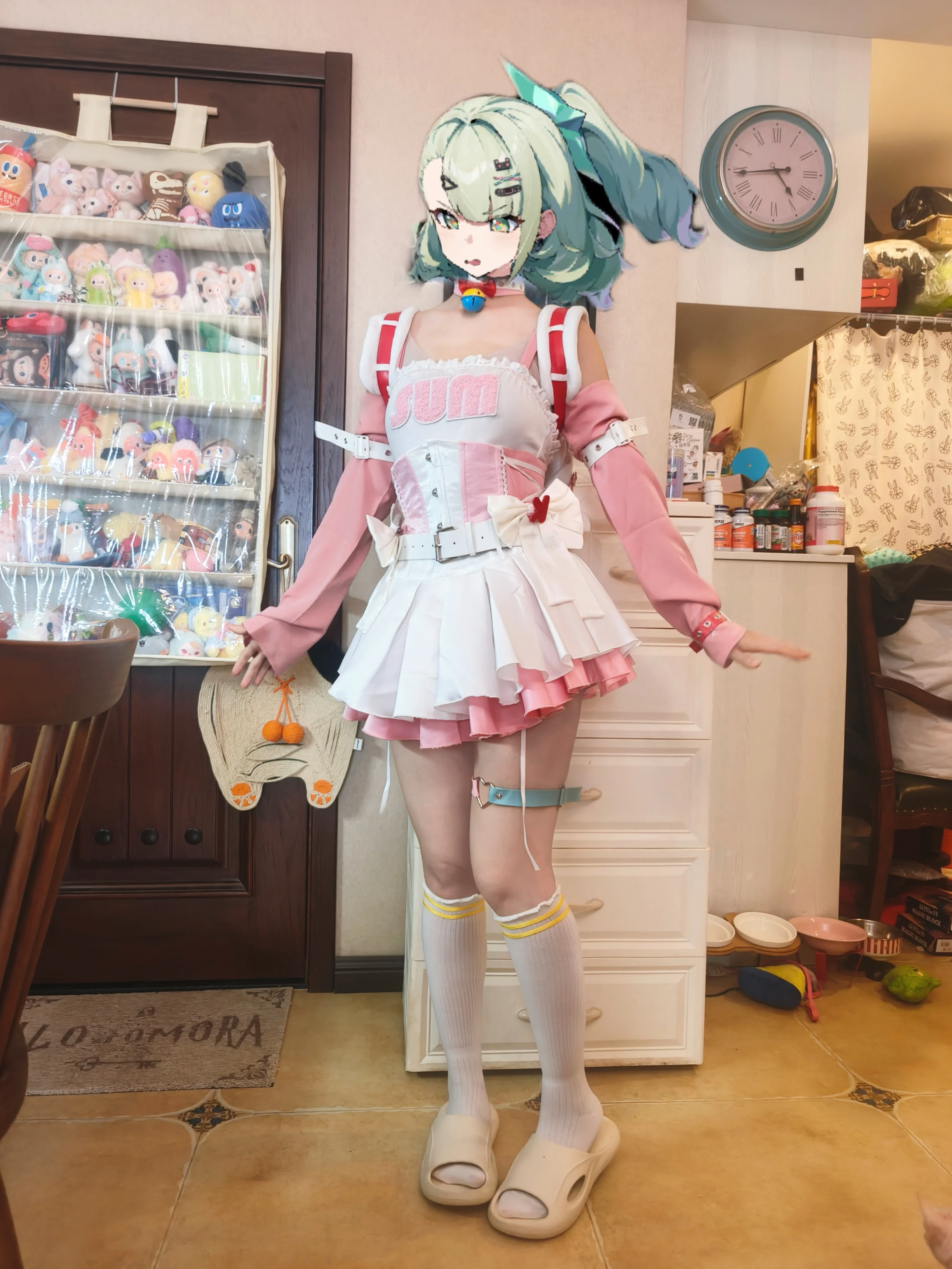 【千夏蕾咪cos】绝区零KFC联动套装的试穿与精改碎碎念 - 第 2 张